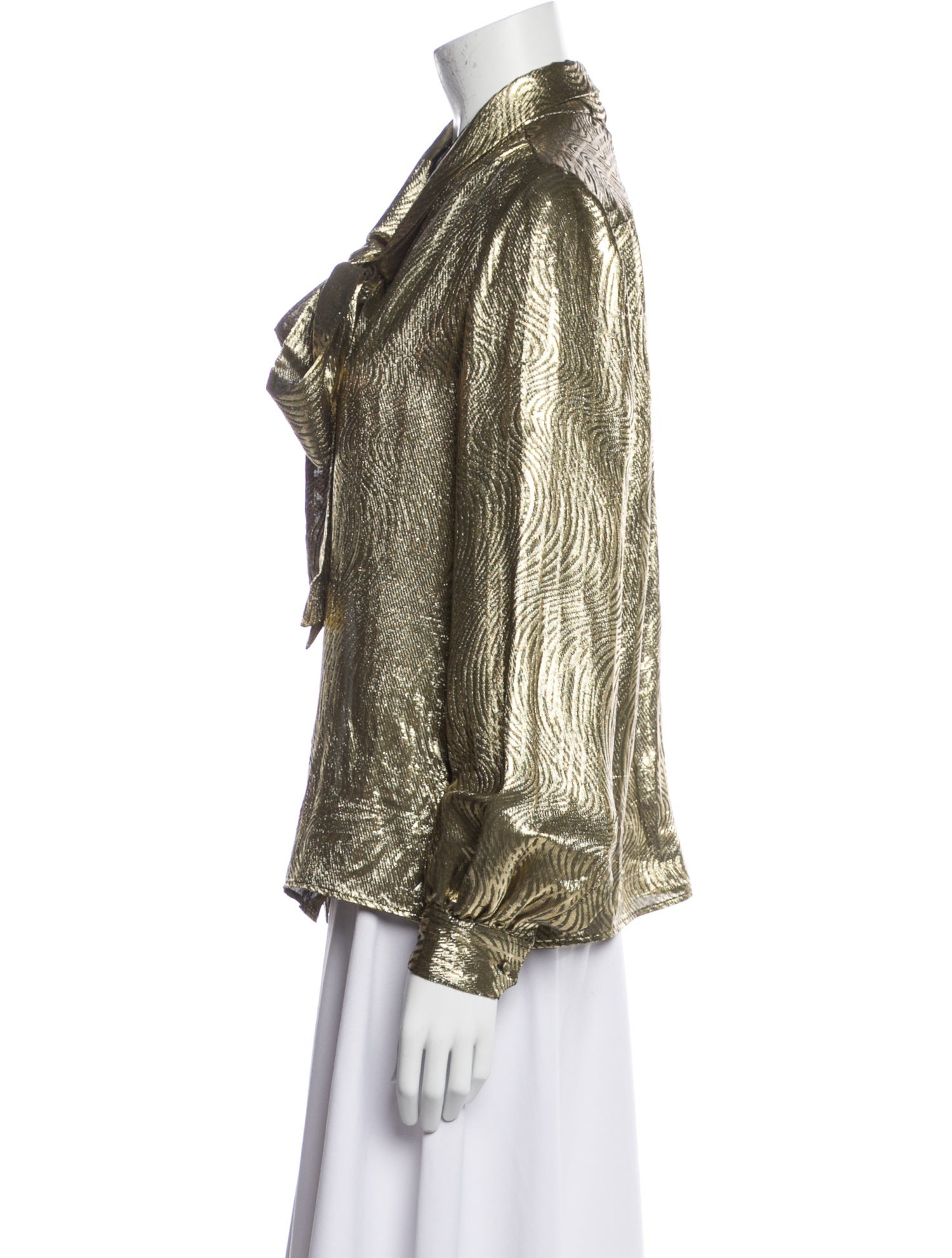 Saint Laurent 2019 Silk Blouse