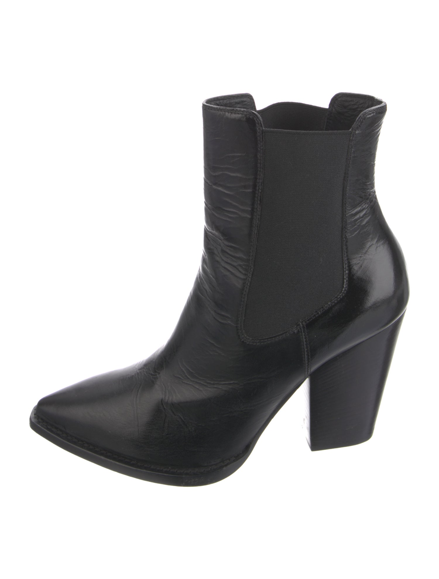 Saint Laurent Leather Chelsea Boots
