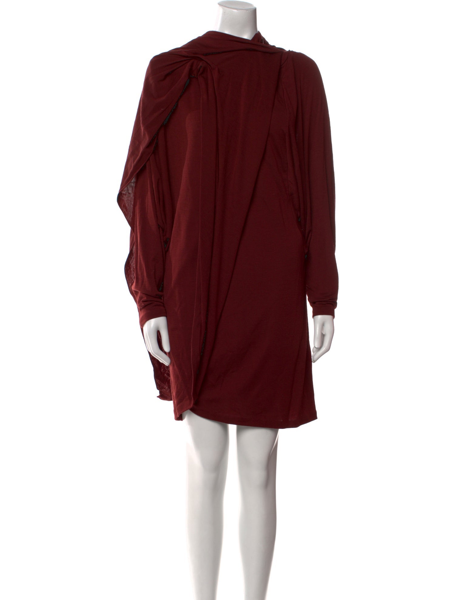 Saint Laurent Wool Mini Dress