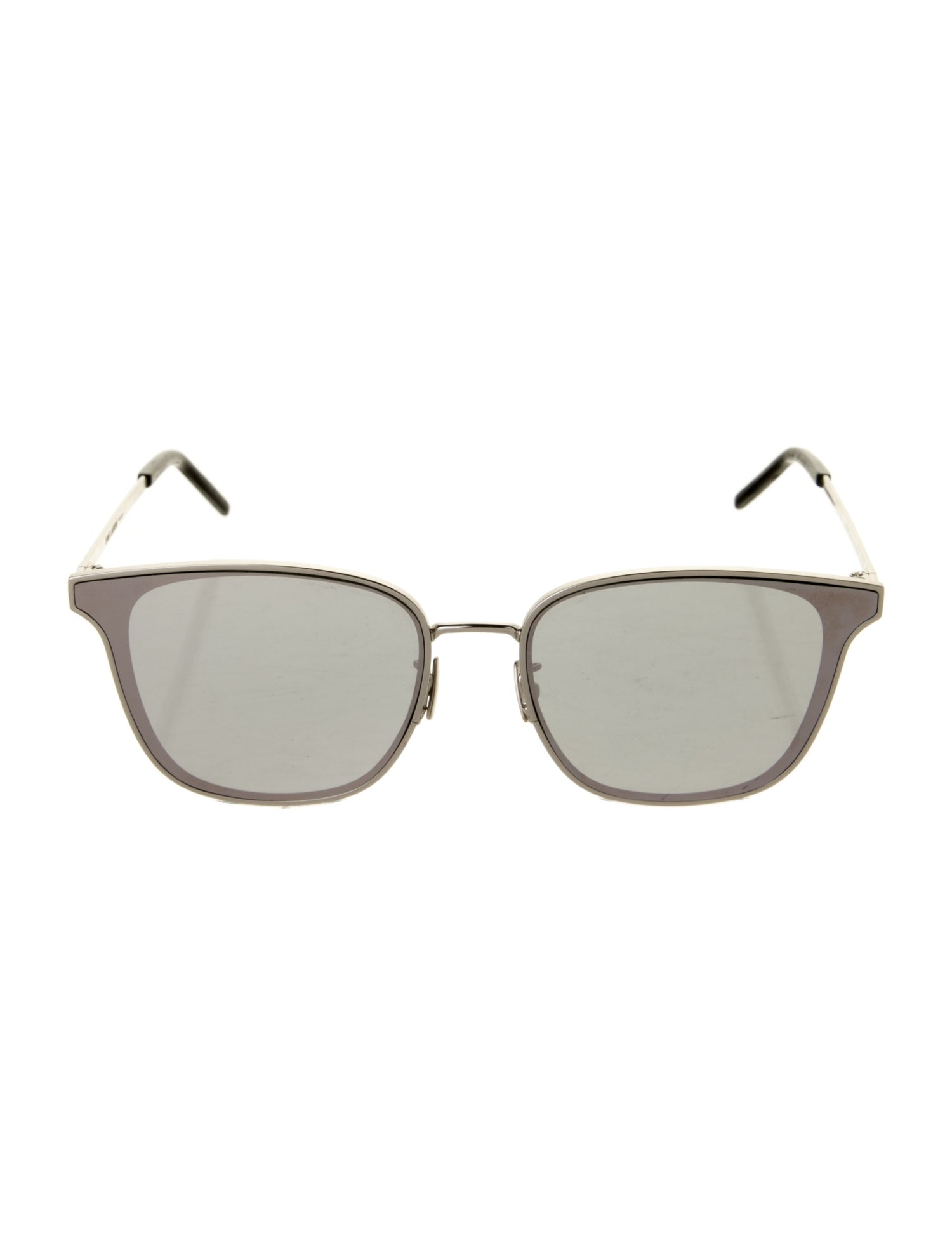 Saint Laurent Square Mirrored Sunglasses