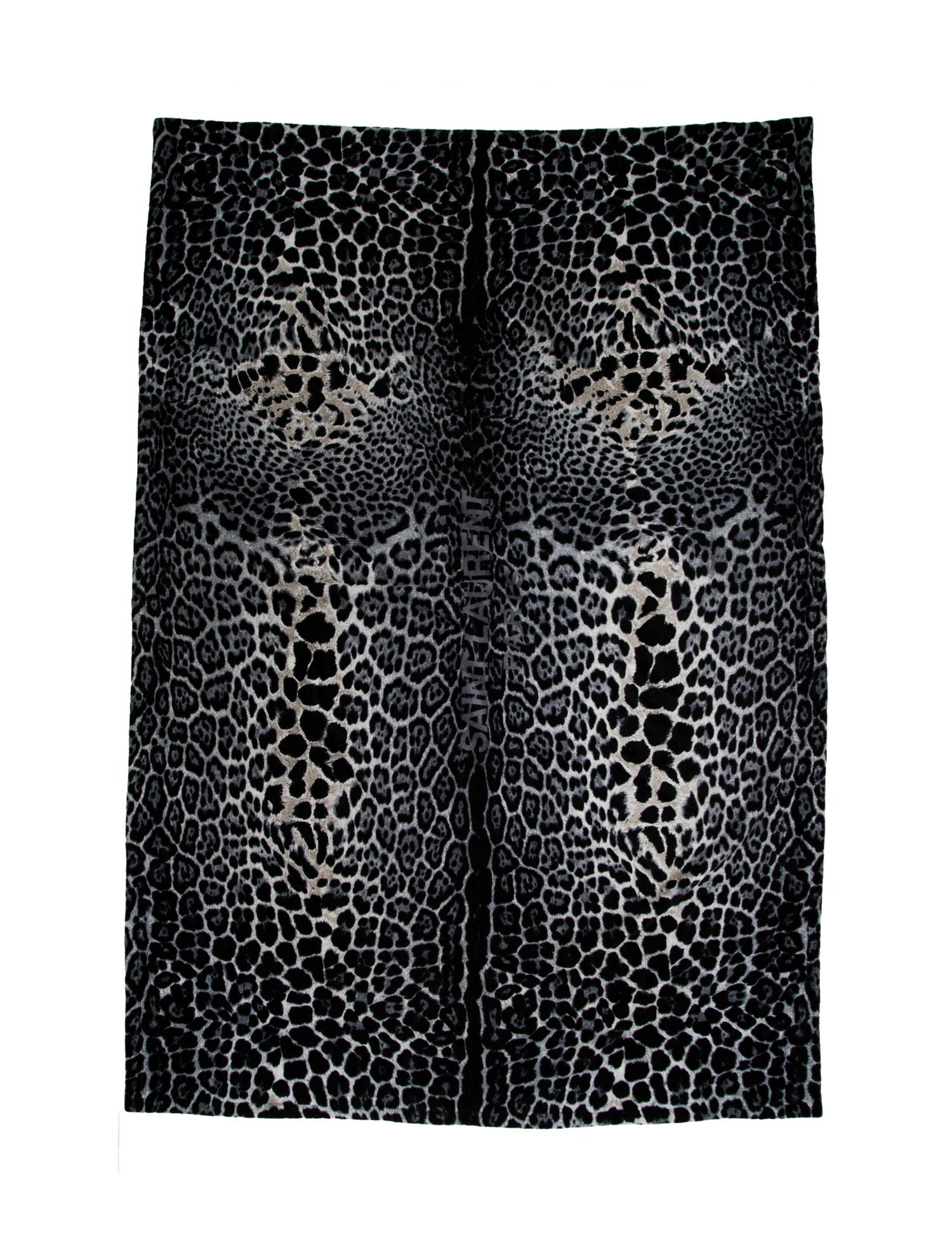 Saint Laurent Leopard Beach Towel