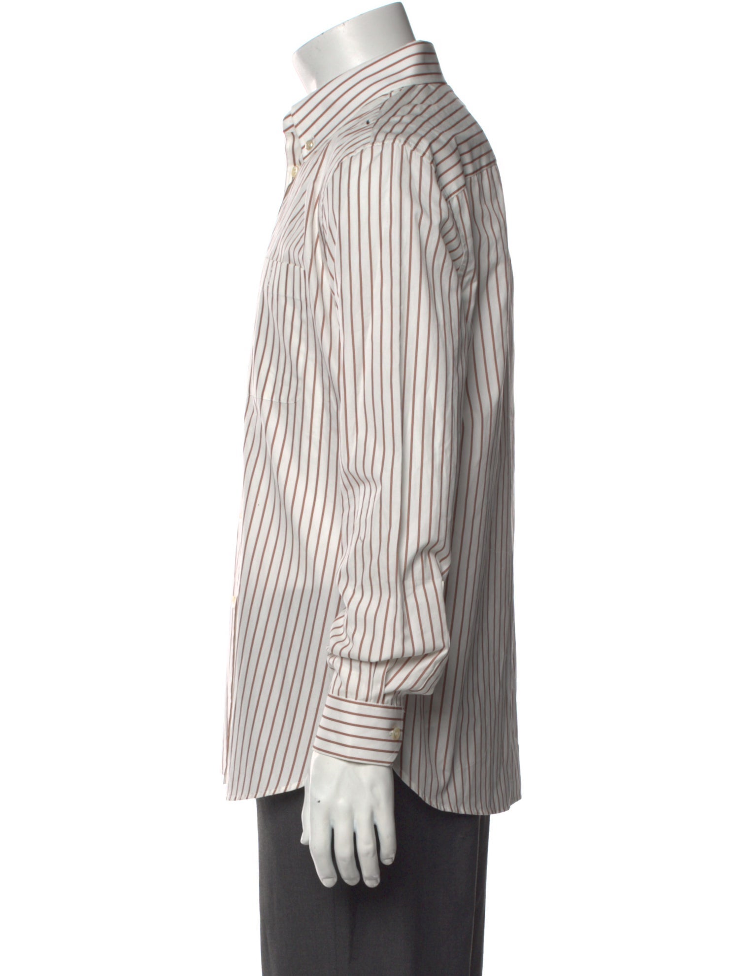 Saint Laurent 2022 Striped Dress Shirt