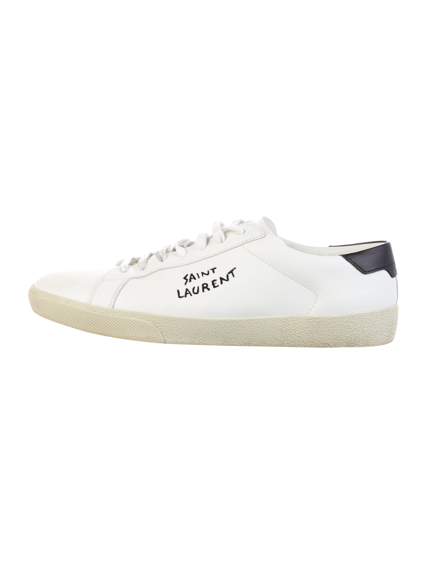 Saint Laurent Leather Sneakers