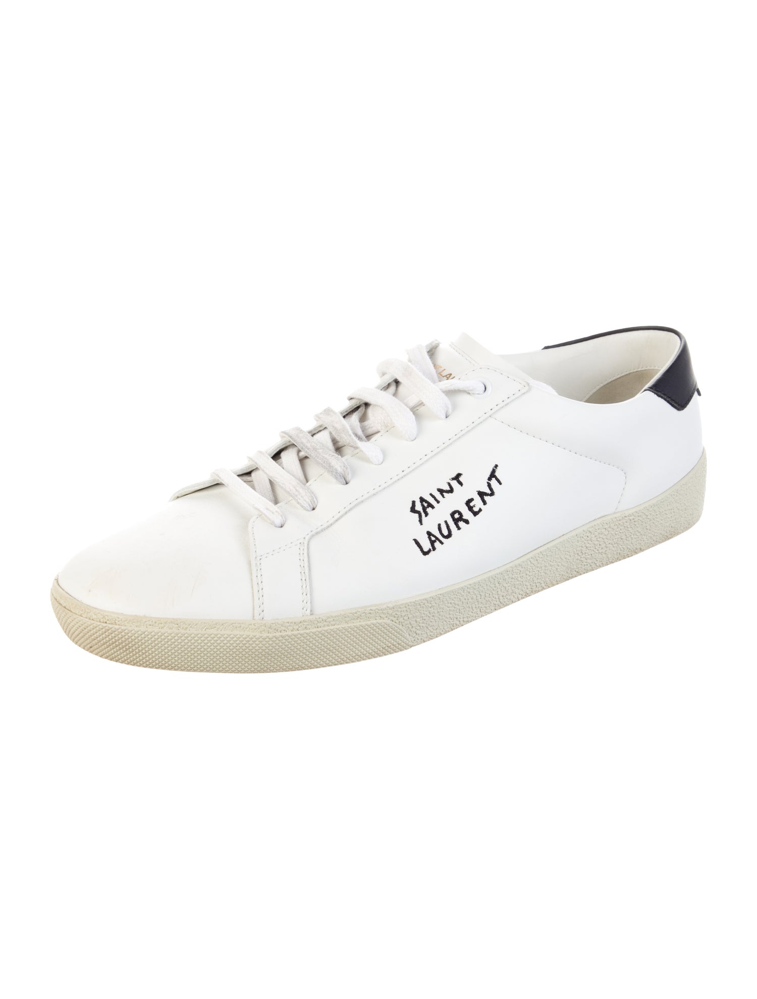 Saint Laurent Leather Sneakers