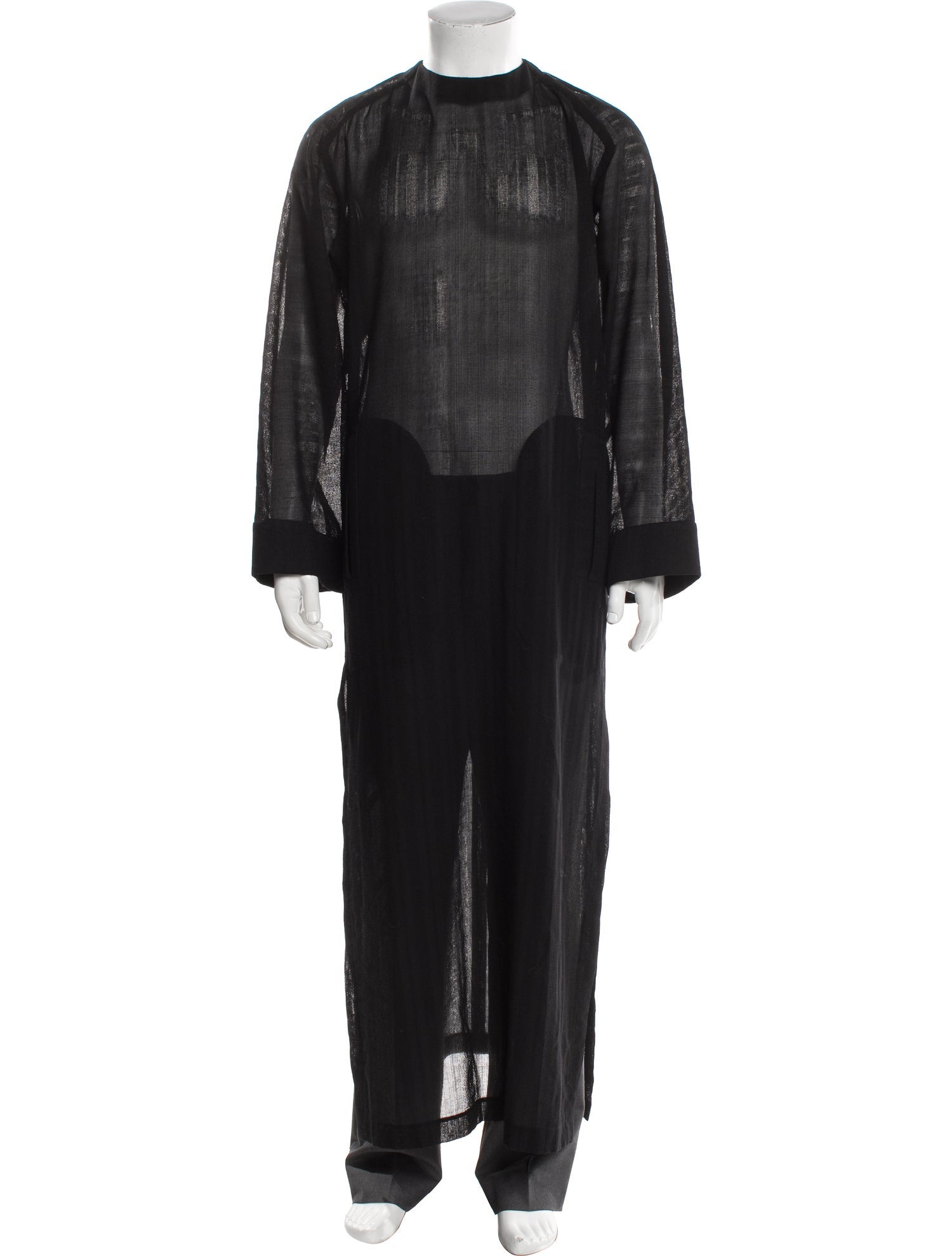 Saint Laurent 2019-2020 Djellaba Shirt