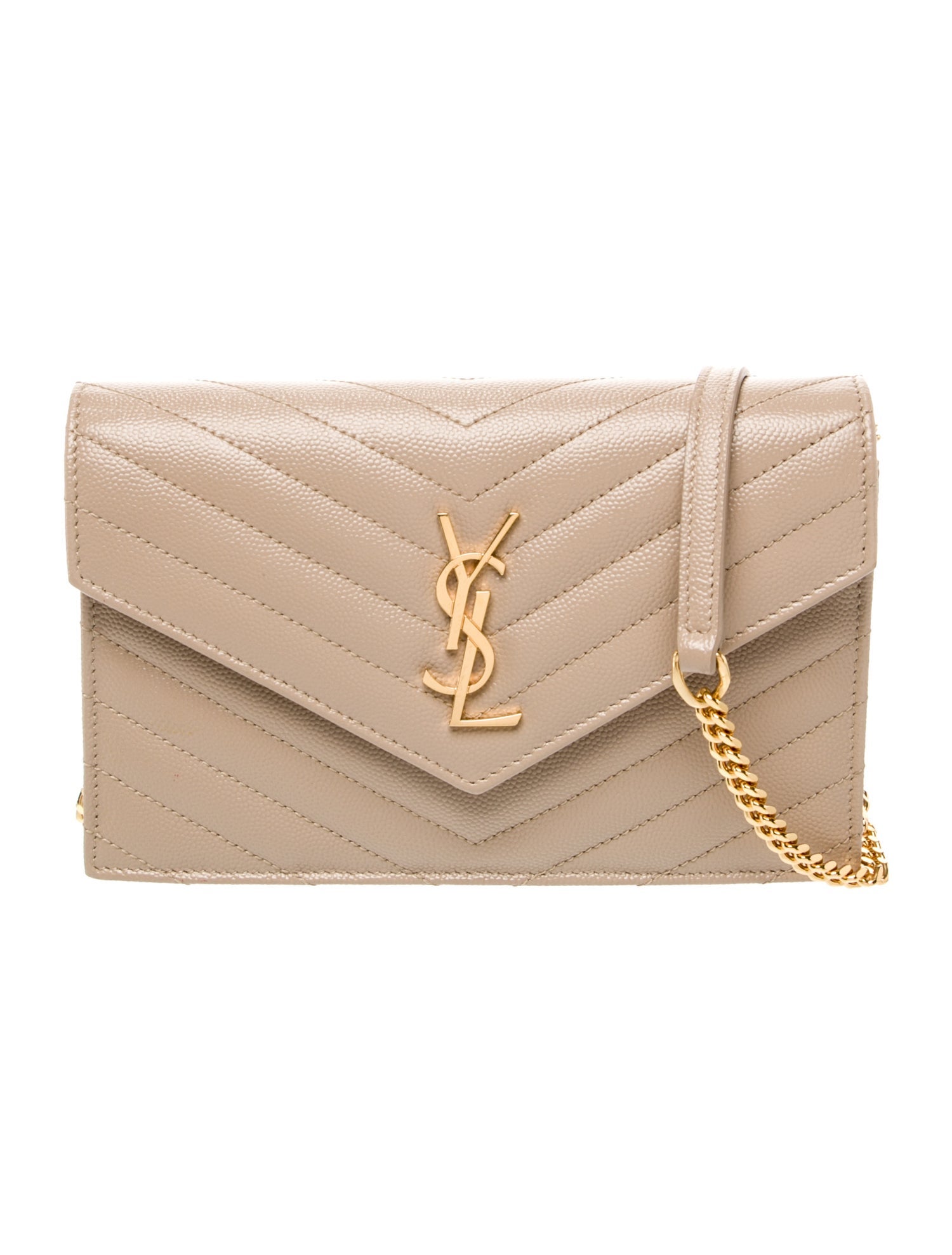 Saint Laurent Leather Envelope