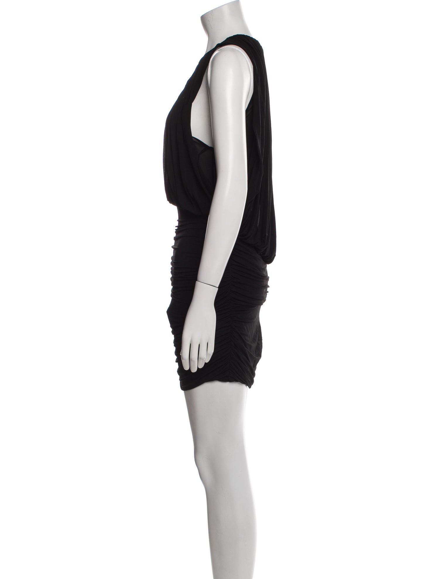 Saint Laurent Silk Mini Dress