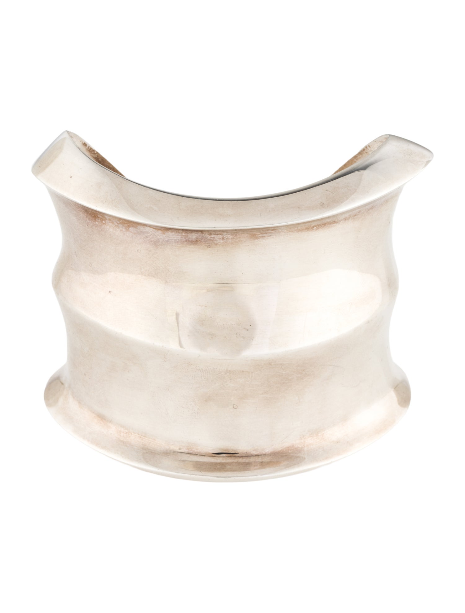 Saint Laurent Wavy Cuff Bracelet