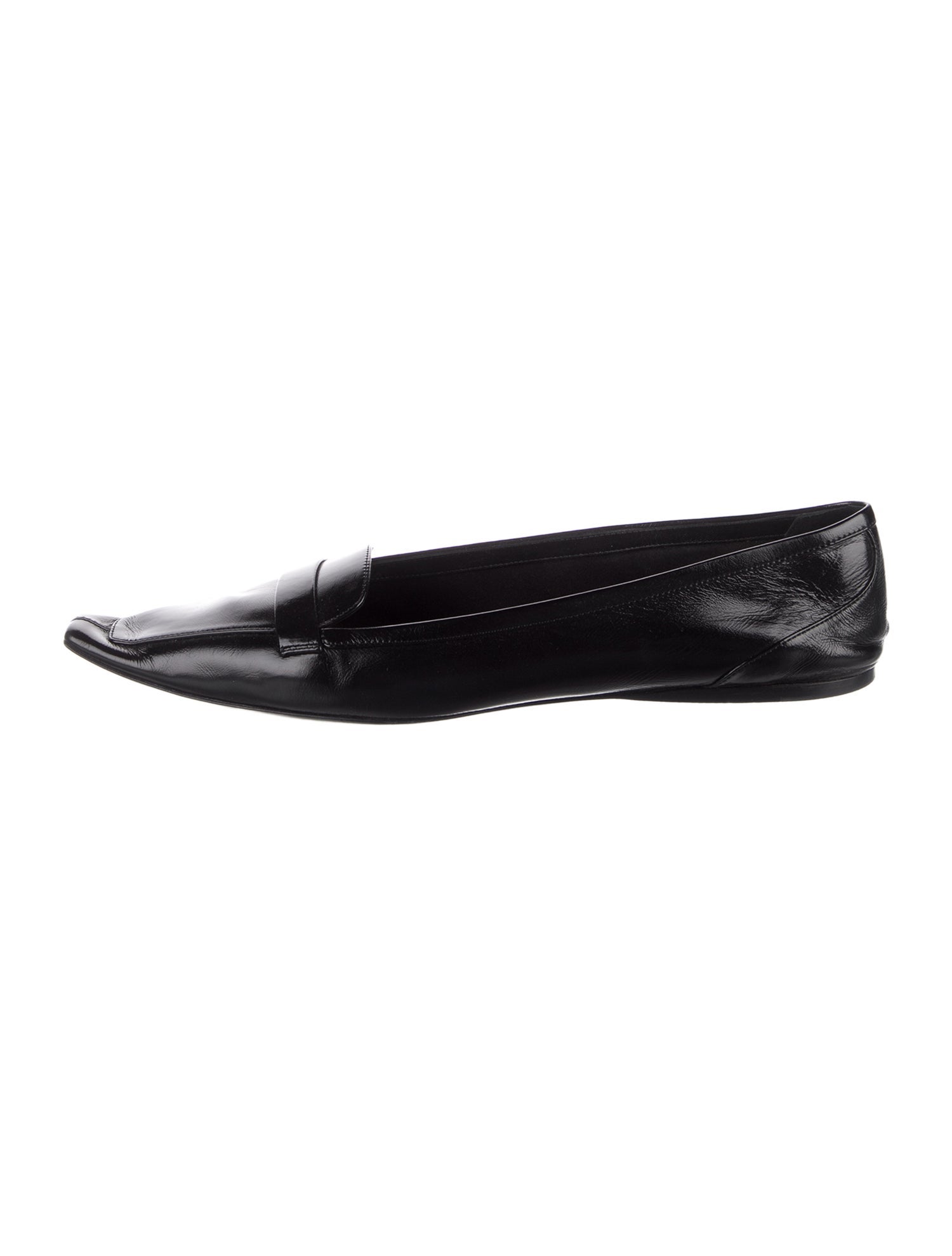 Saint Laurent Leather Ballet Flats