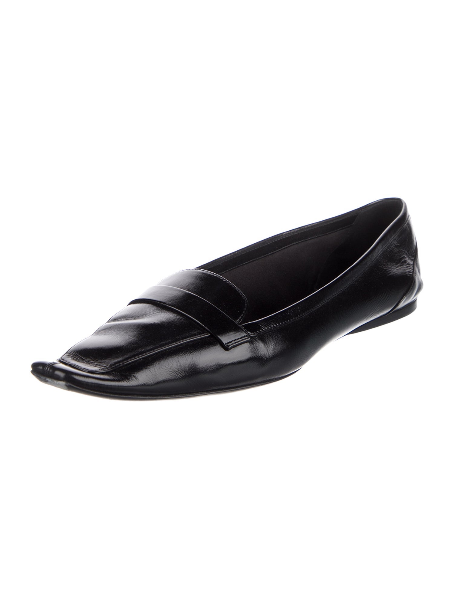 Saint Laurent Leather Ballet Flats
