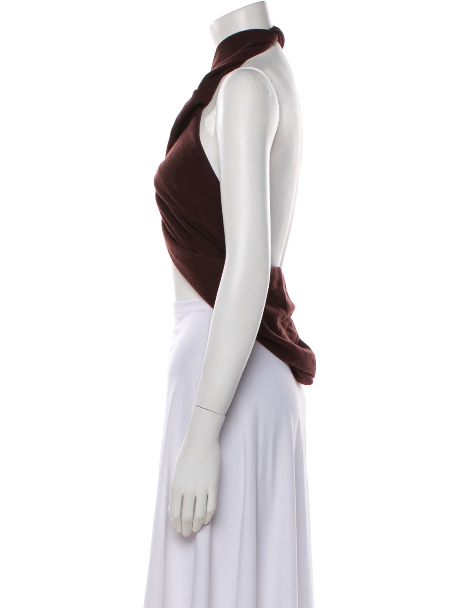 Saint Laurent 2022 Wool Crop Top