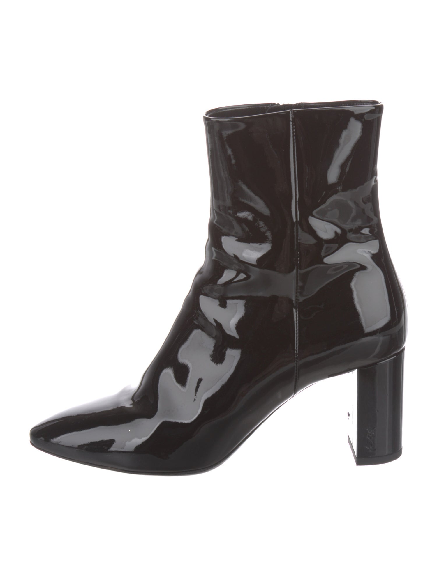 Saint Laurent Patent Leather Boots