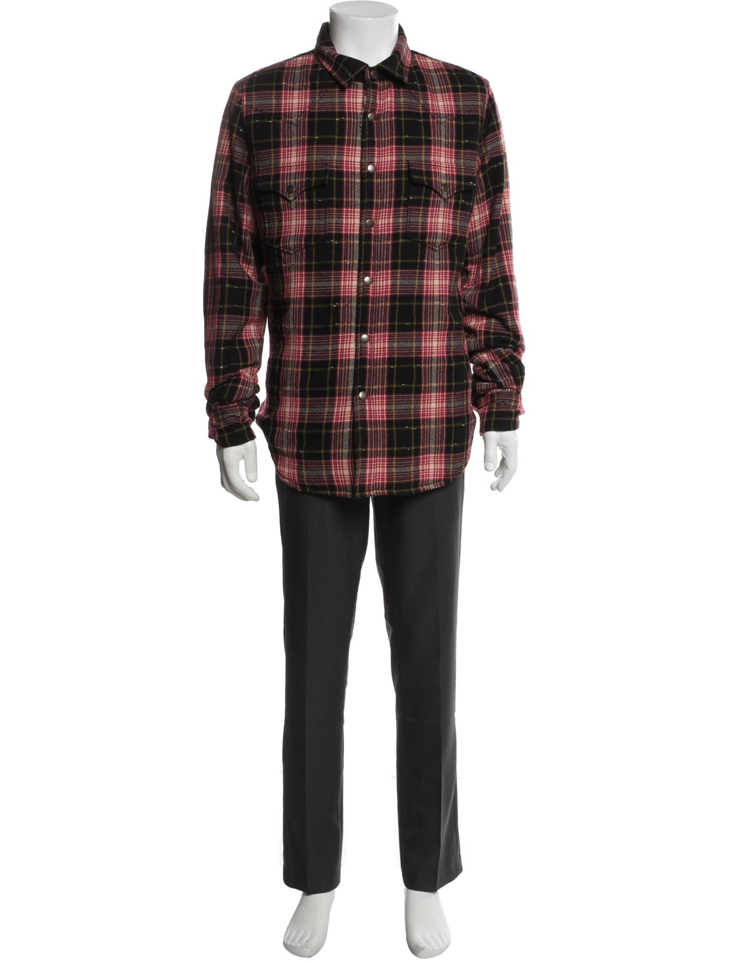 Saint Laurent 2019-2020 Virgin Wool Overcoat