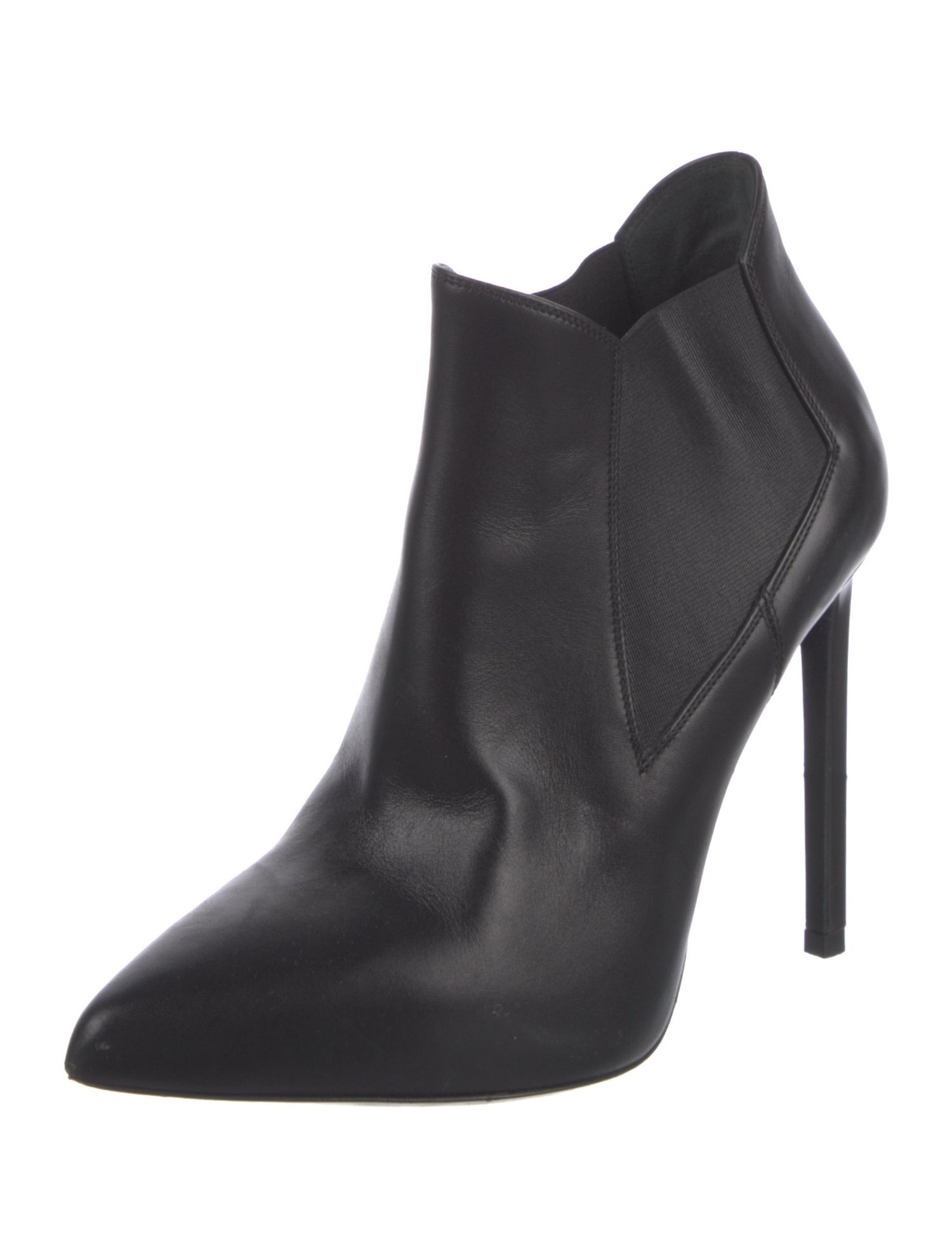 Saint Laurent Leather Chelsea Boots