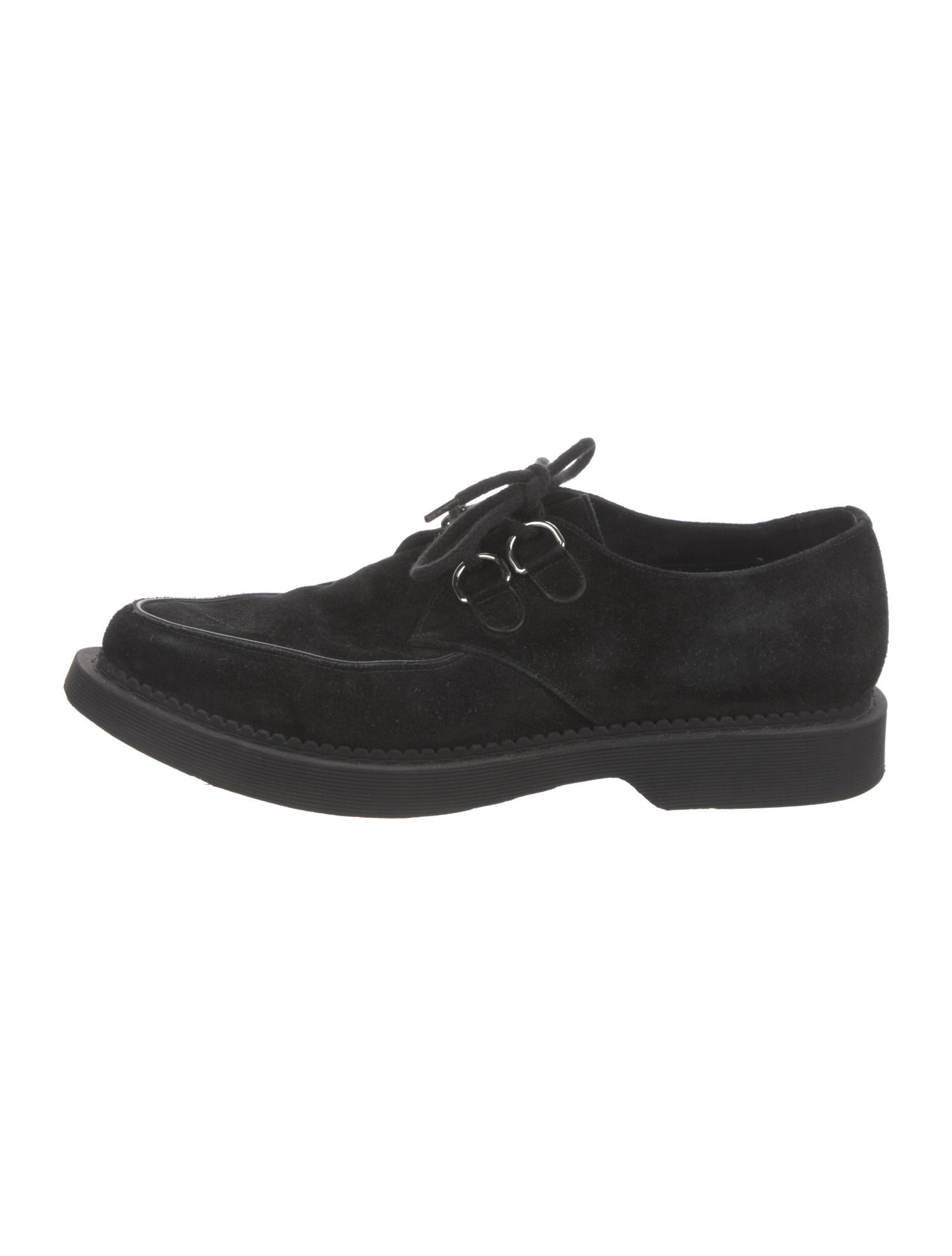 Saint Laurent Suede Dress Loafers
