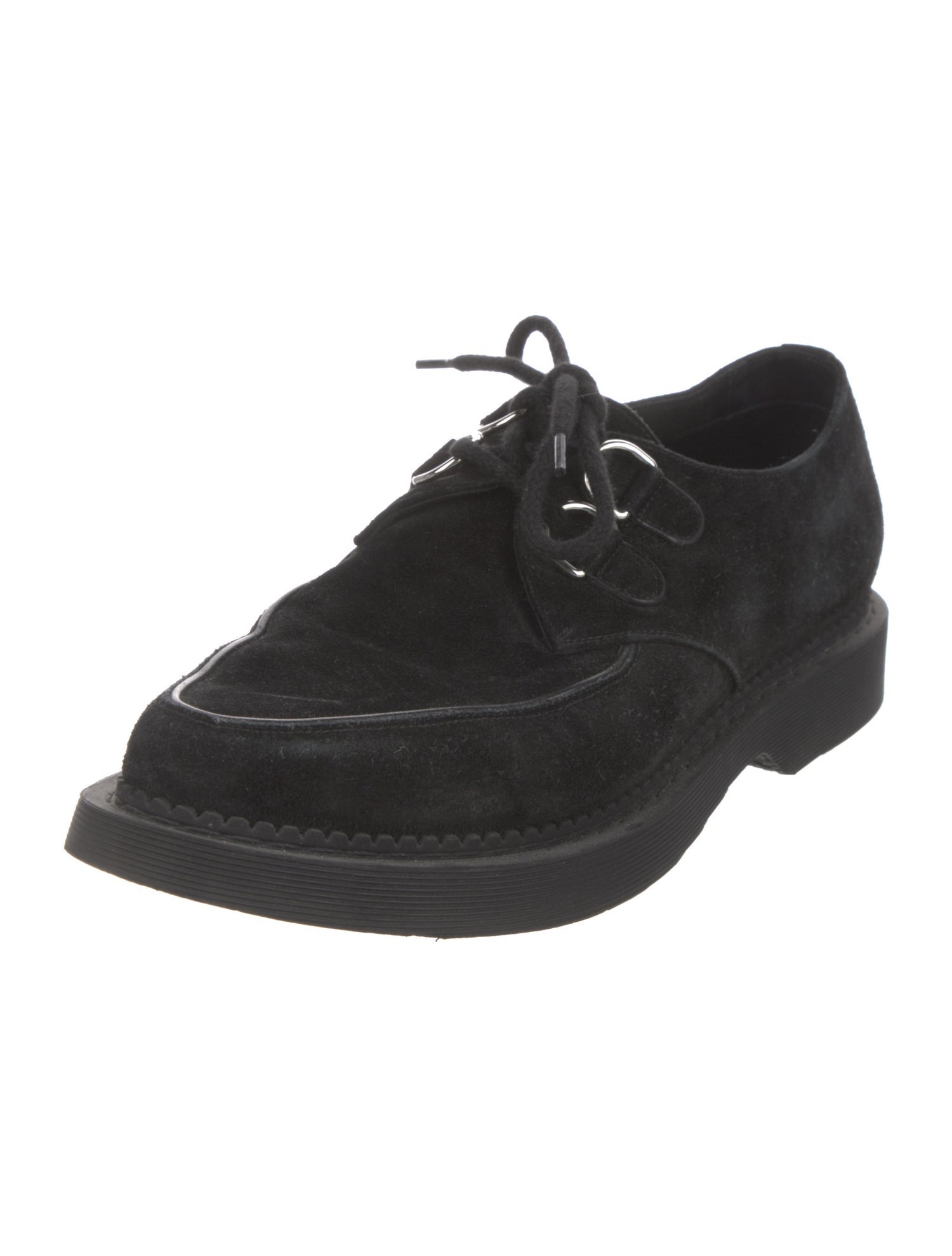 Saint Laurent Suede Dress Loafers