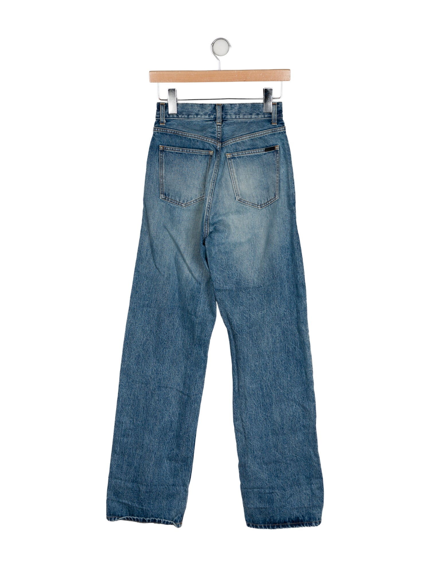 Saint Laurent 2023 Wide Leg Jeans