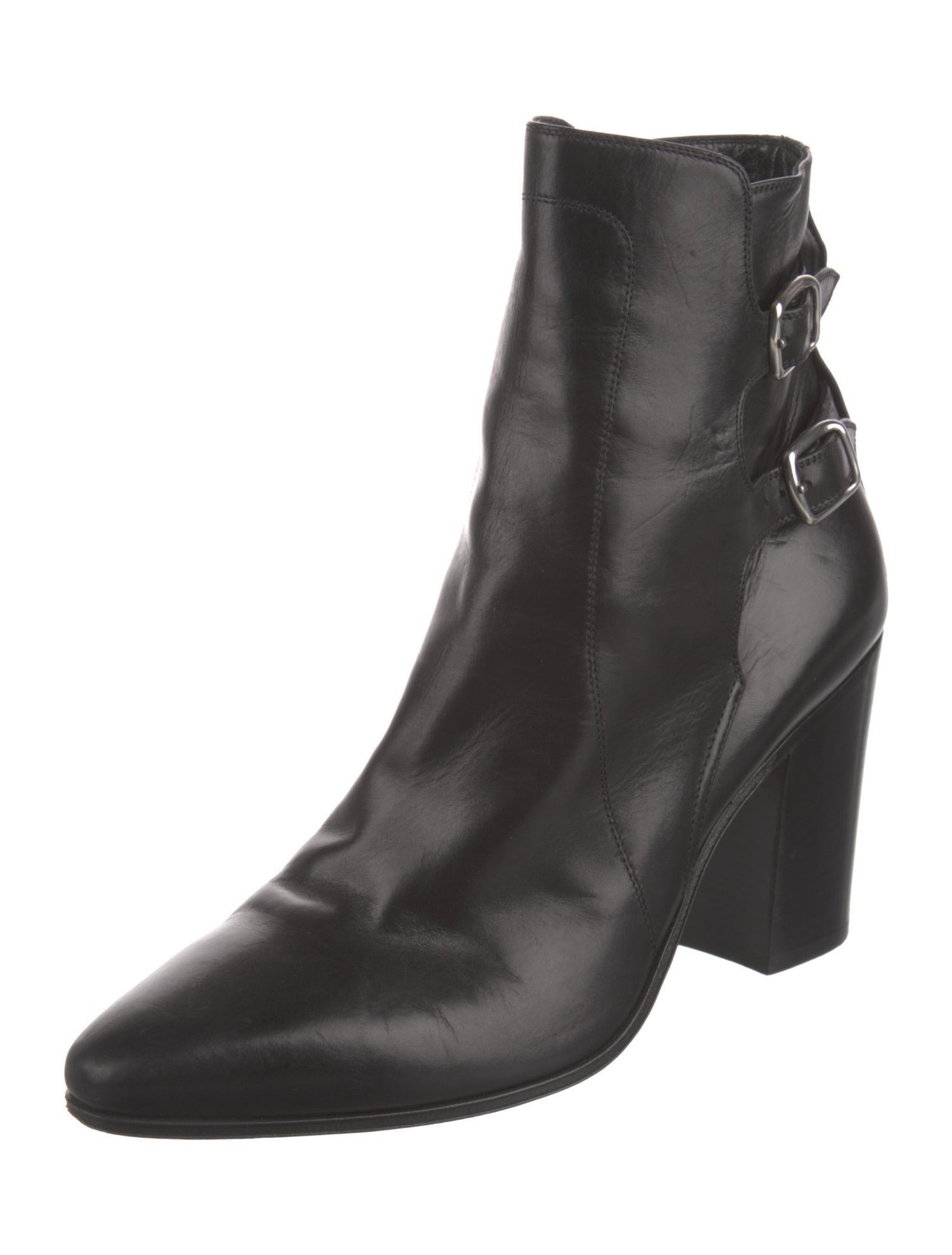 Saint Laurent Leather Boots