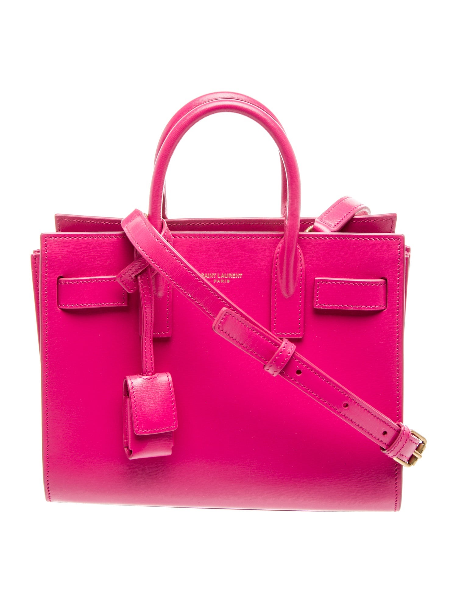 Saint Laurent Calfskin Sac De Jour Nano