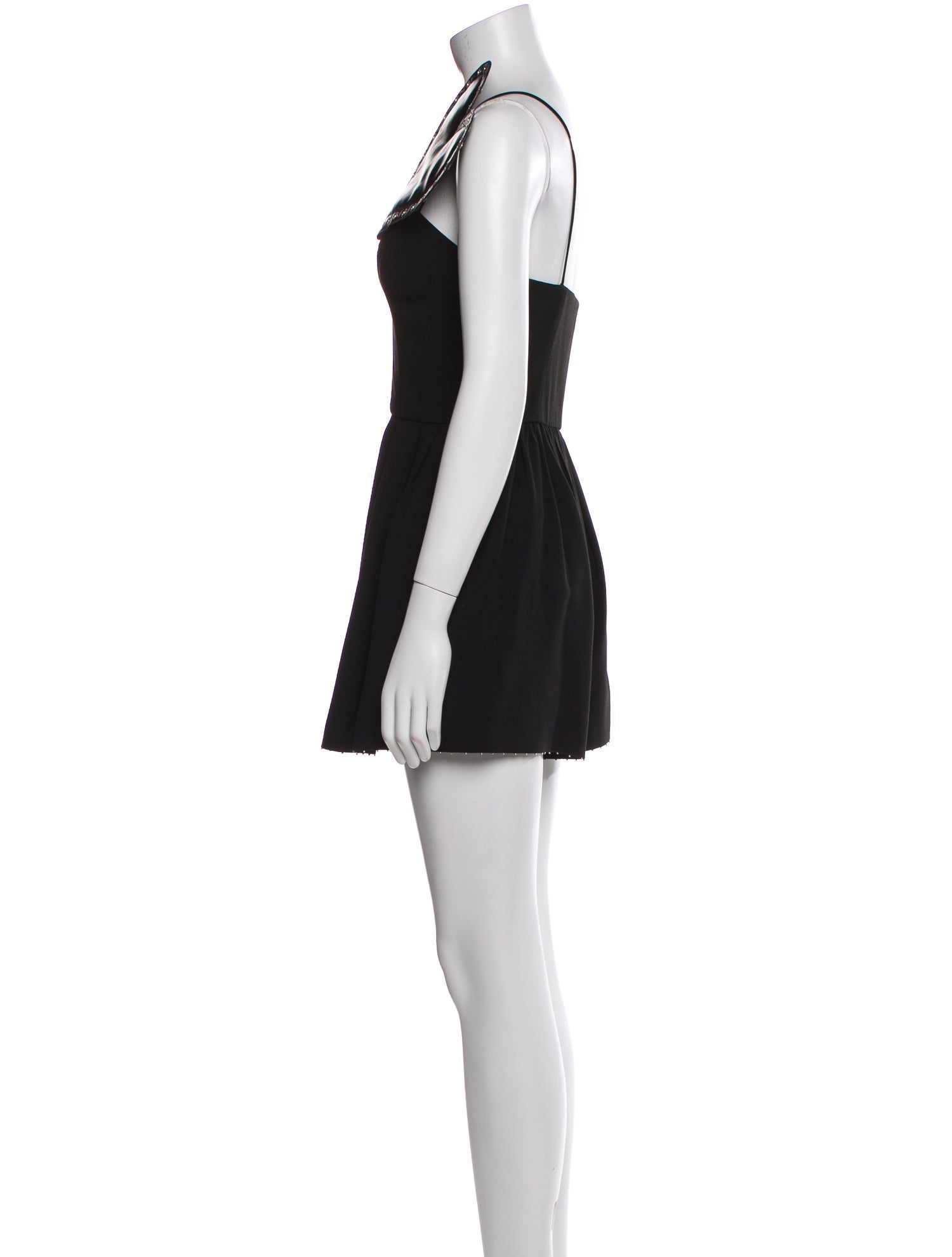 Saint Laurent One-Shoulder Romper w/ Tags