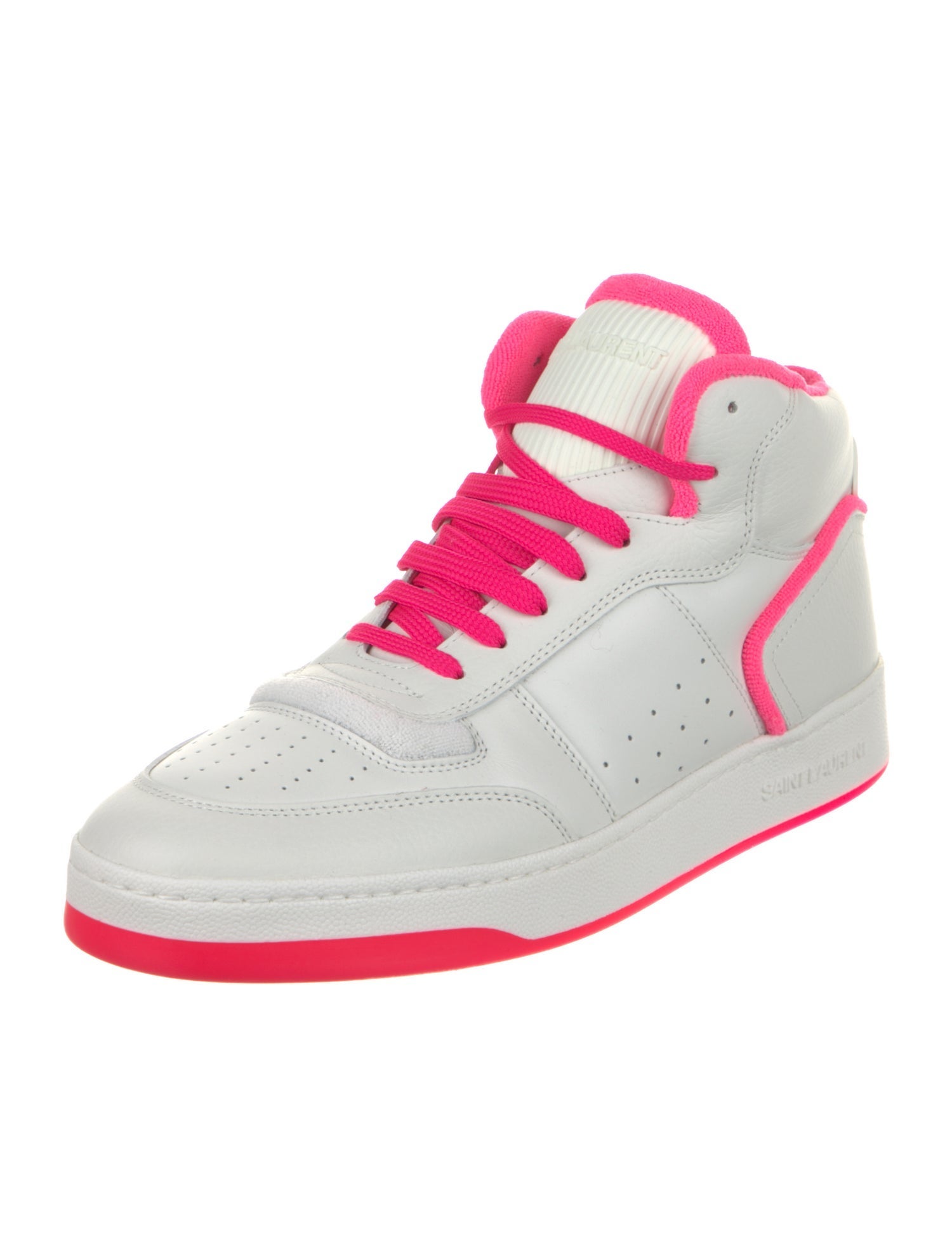 Saint Laurent Leather Sneakers