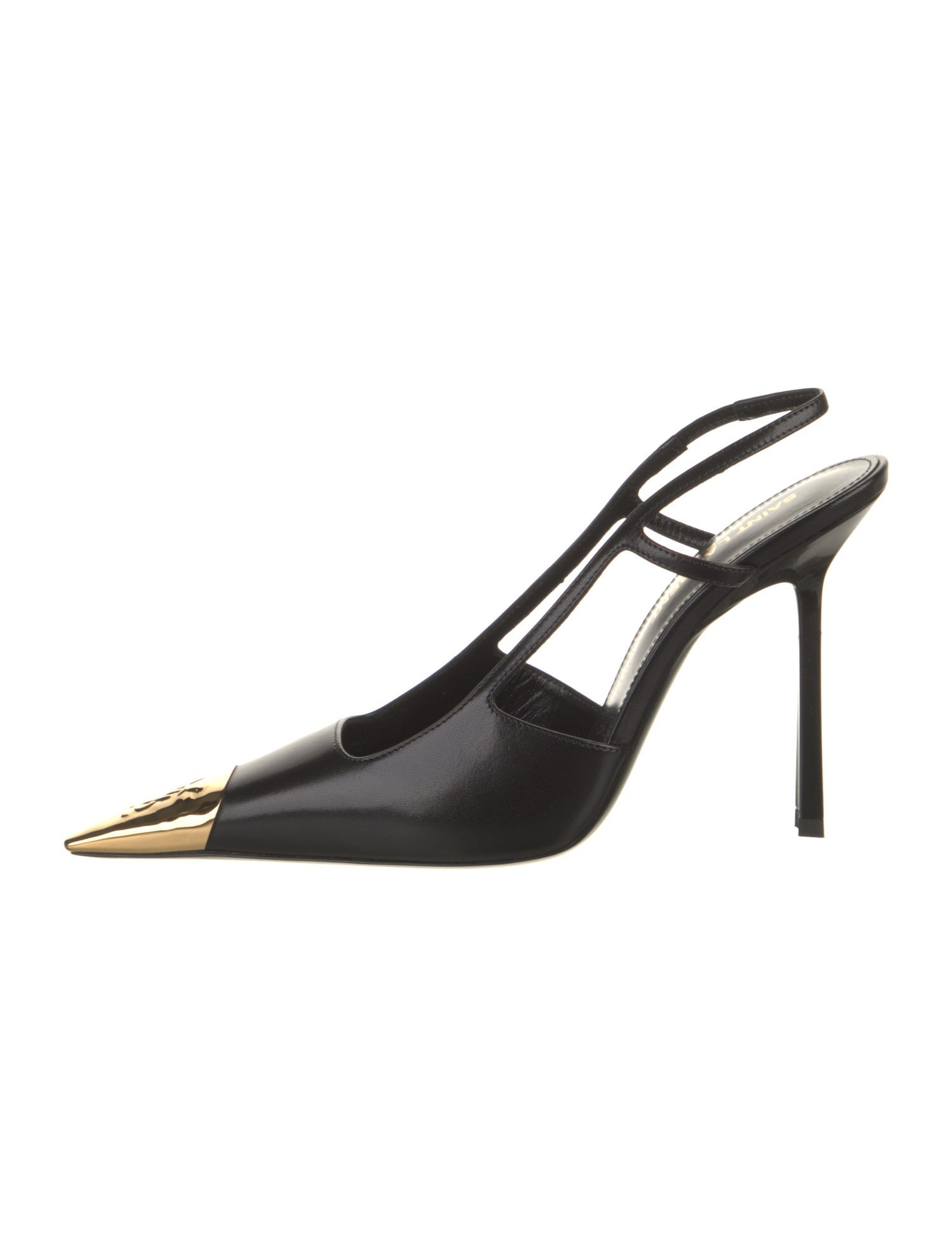 Saint Laurent Leather Slingback Pumps