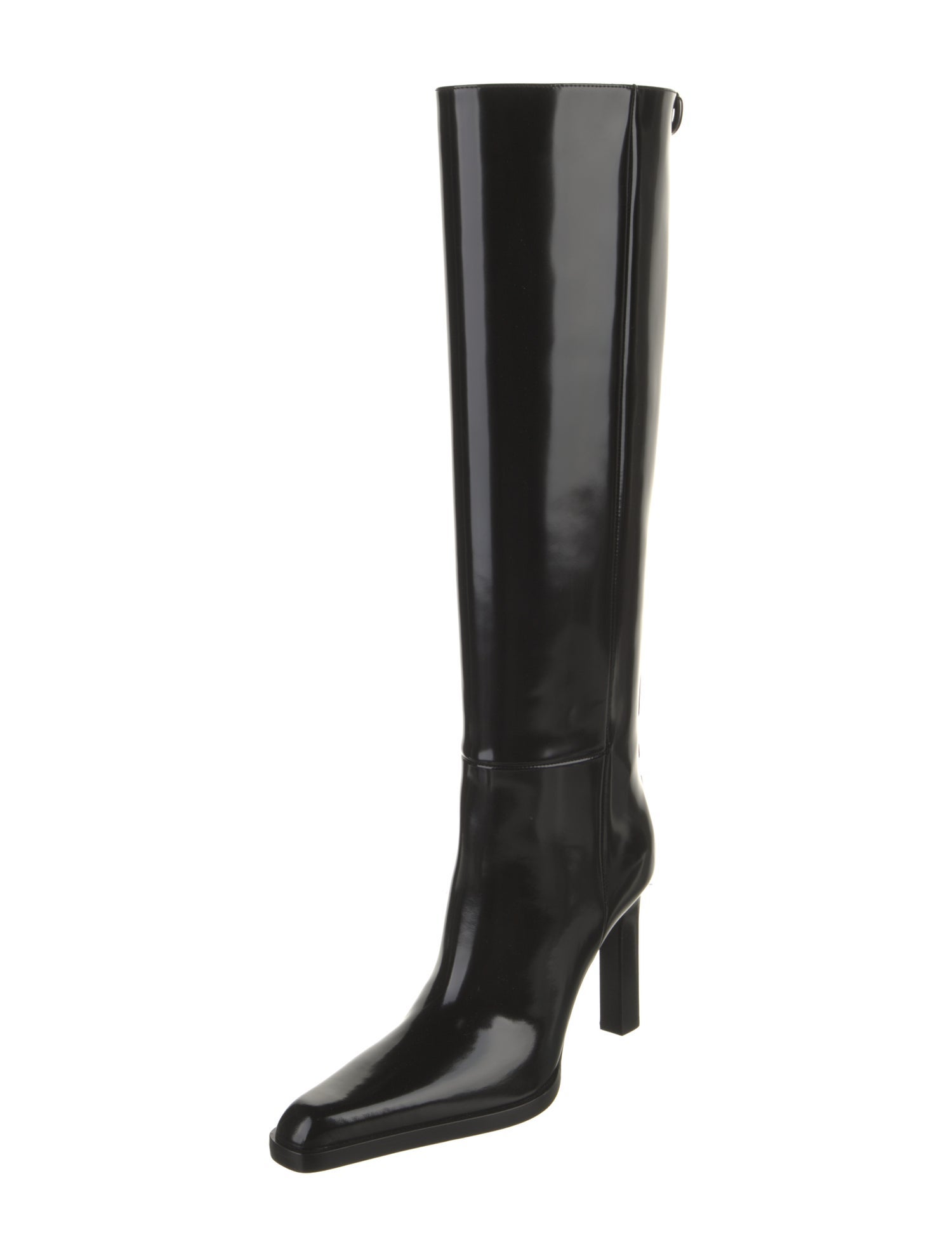 Saint Laurent Patent Leather Boots