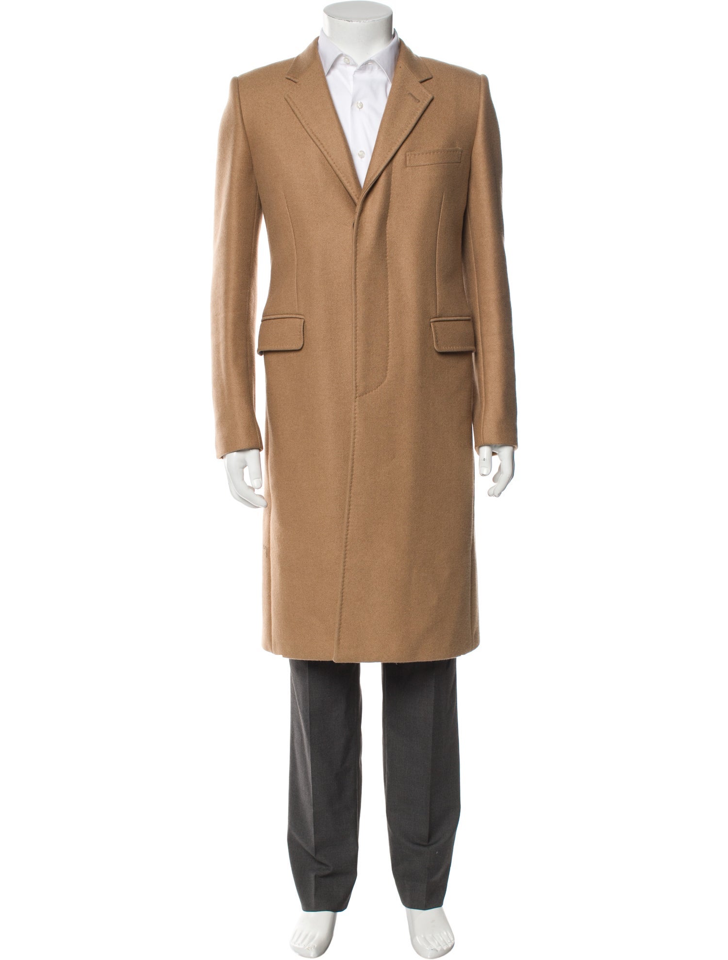 Saint Laurent 2016 Chesterfield Overcoat