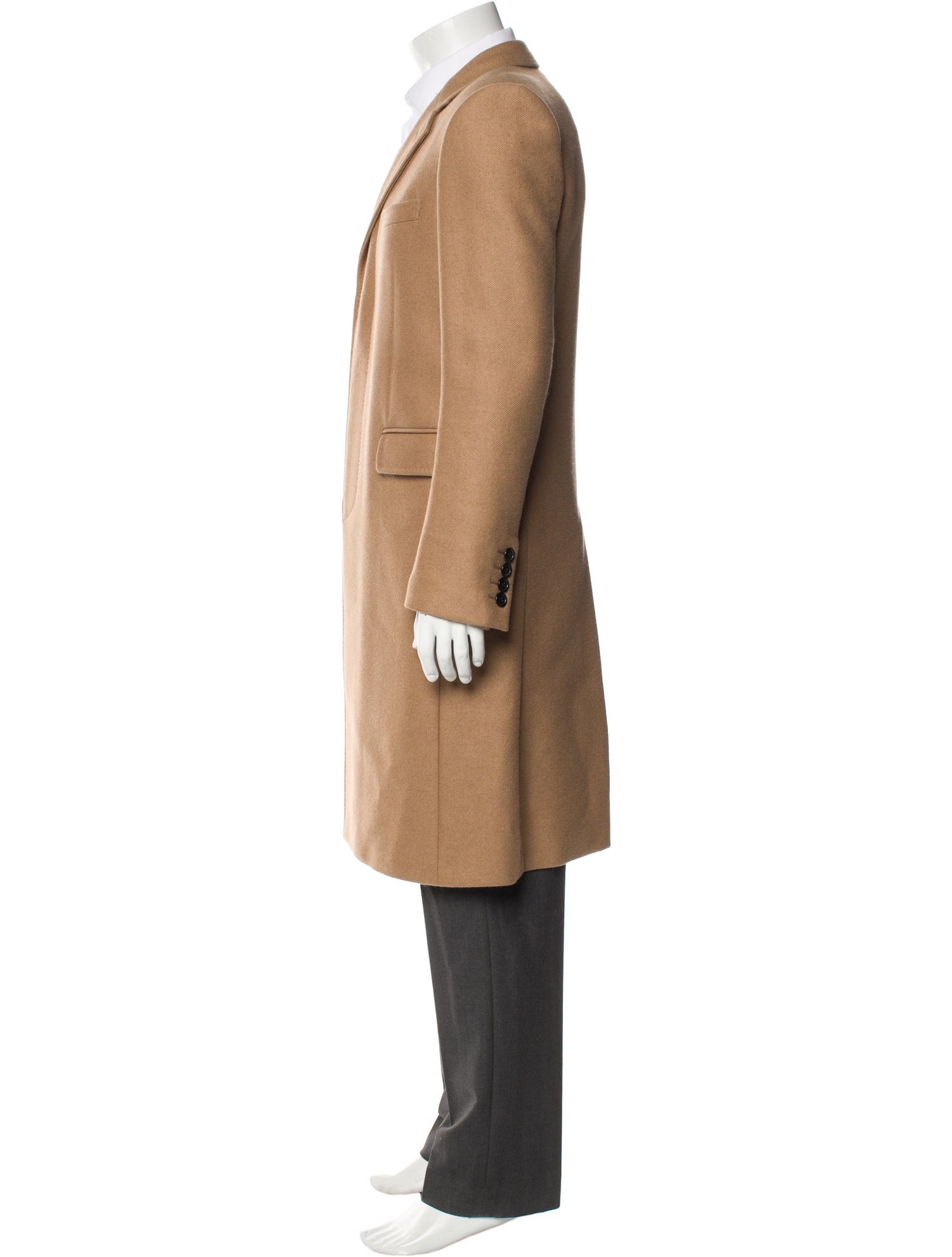 Saint Laurent 2016 Chesterfield Overcoat