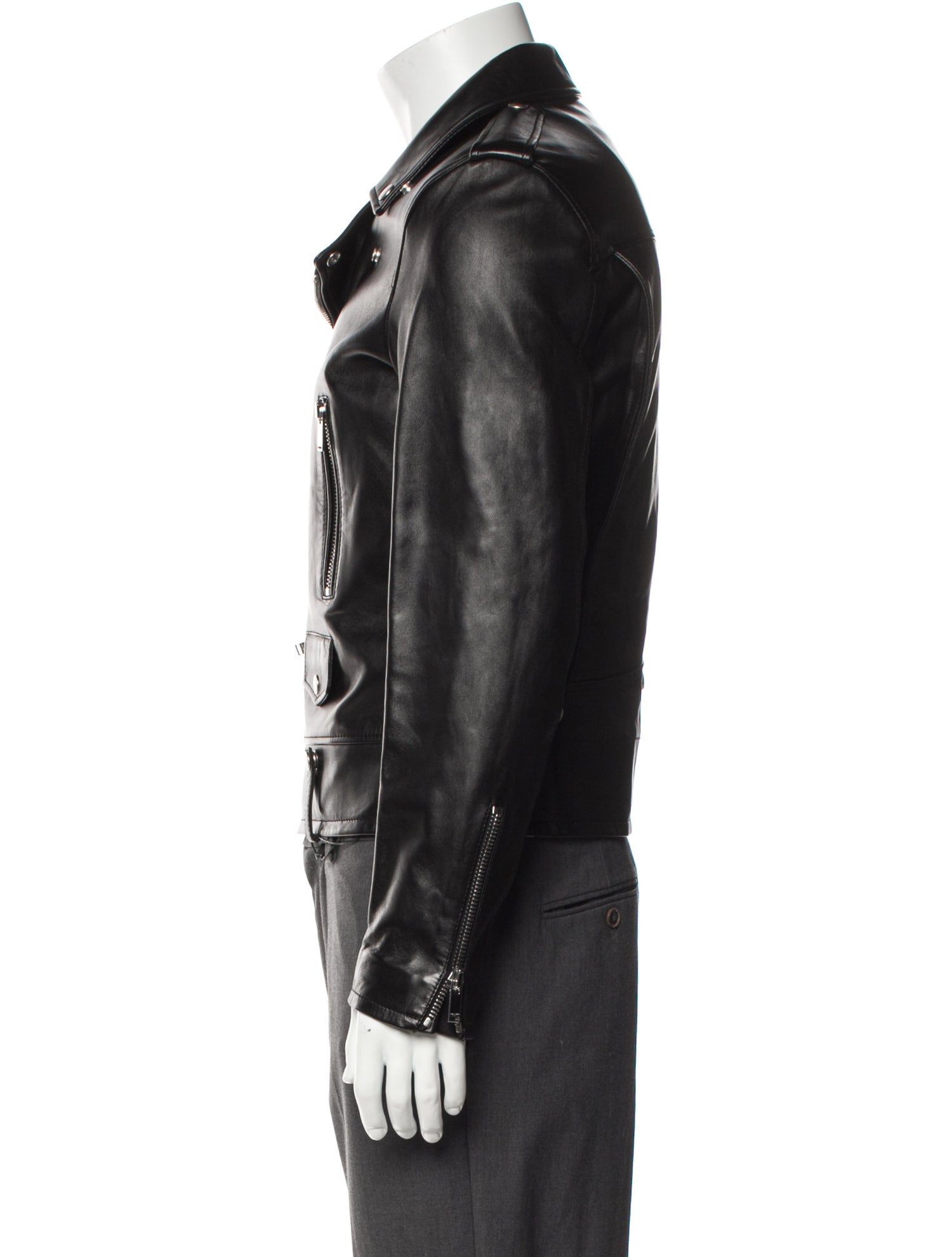 Saint Laurent 2022 Moto Moto Jacket w/ Tags