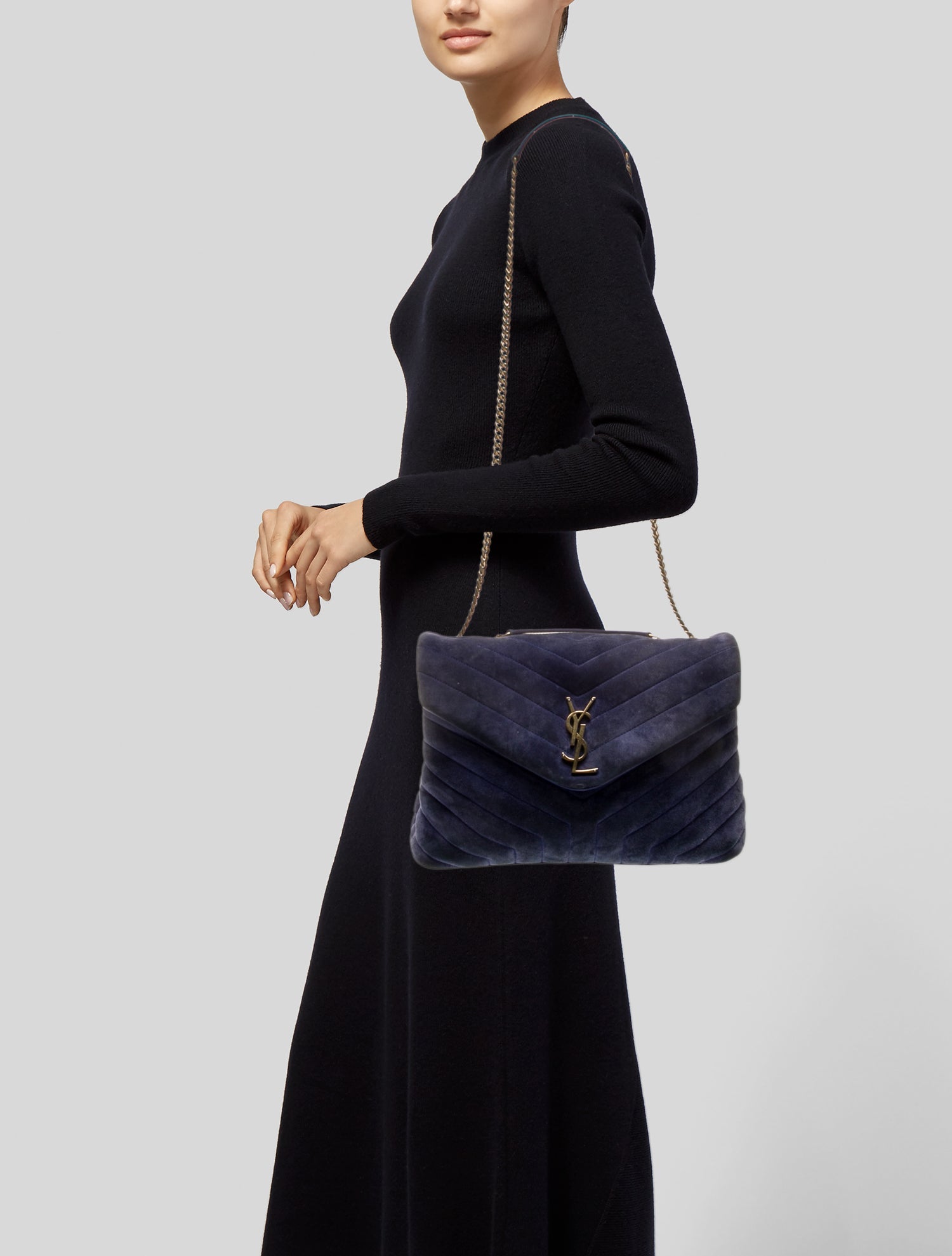 Saint Laurent Suede LouLou Medium