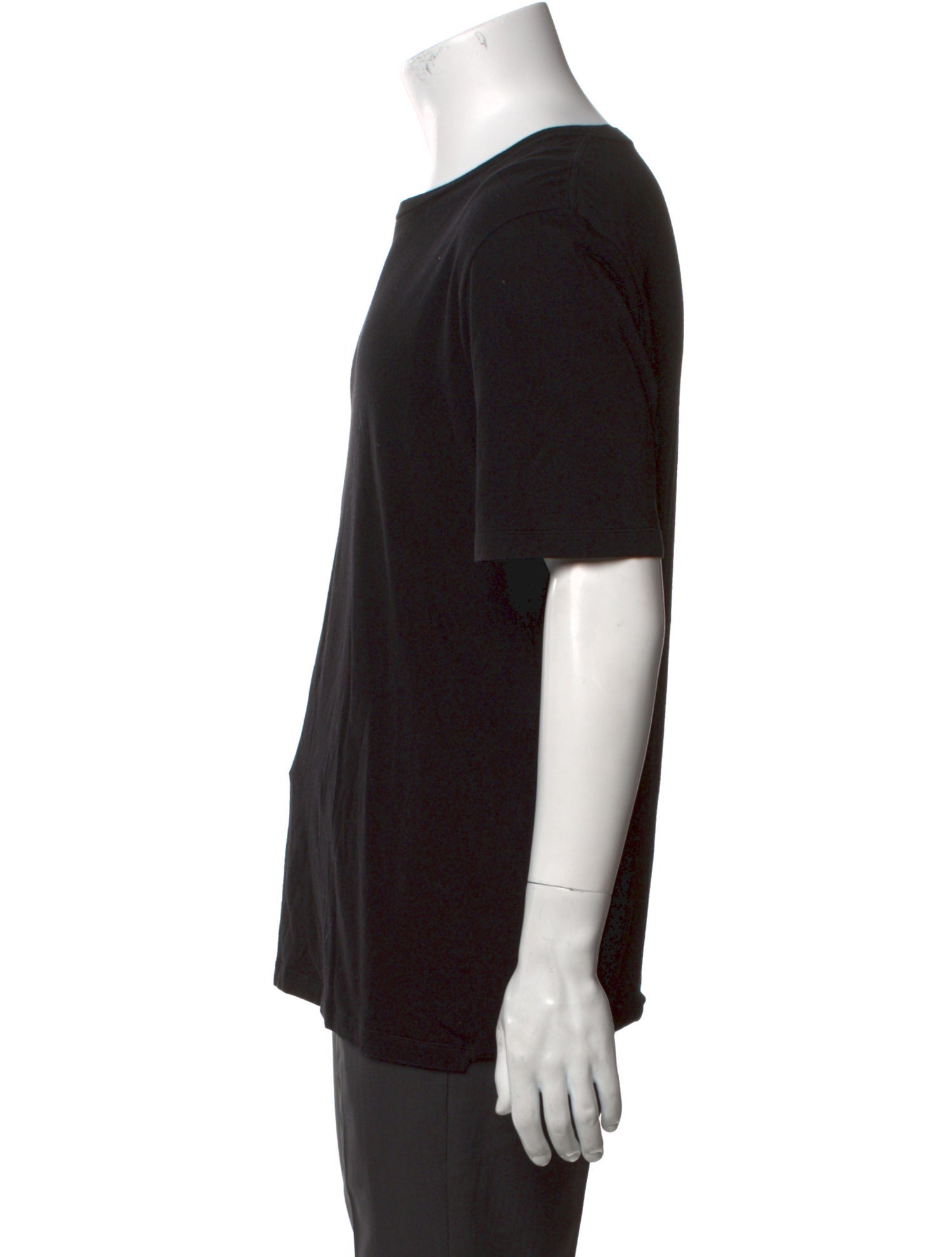 Saint Laurent Graphic Print Crew Neck T-Shirt