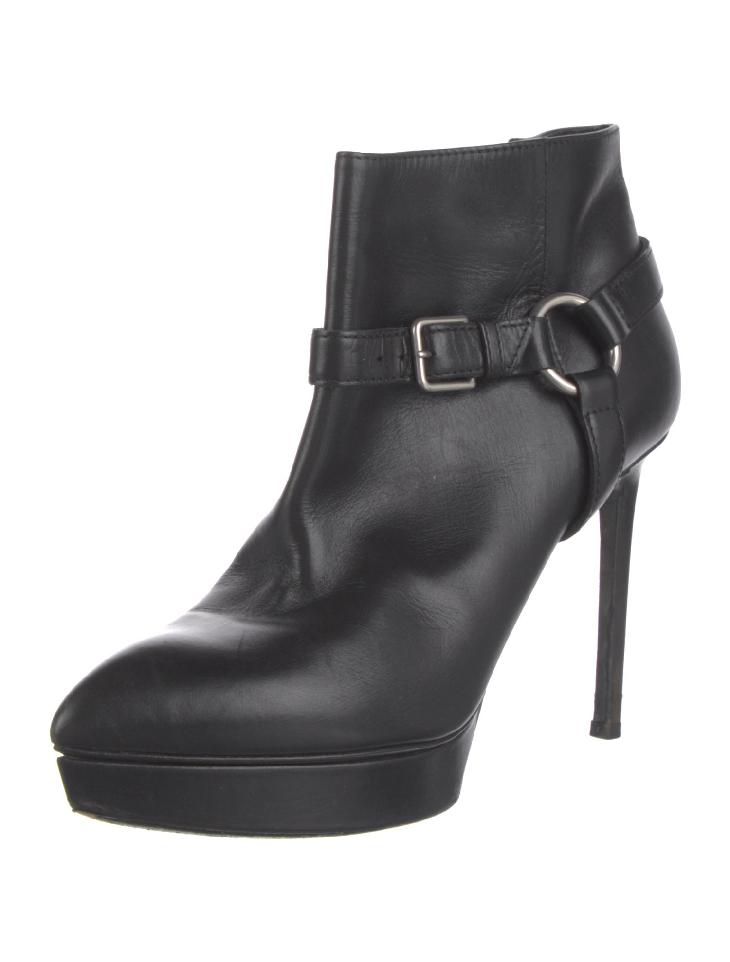 Saint Laurent Leather Boots