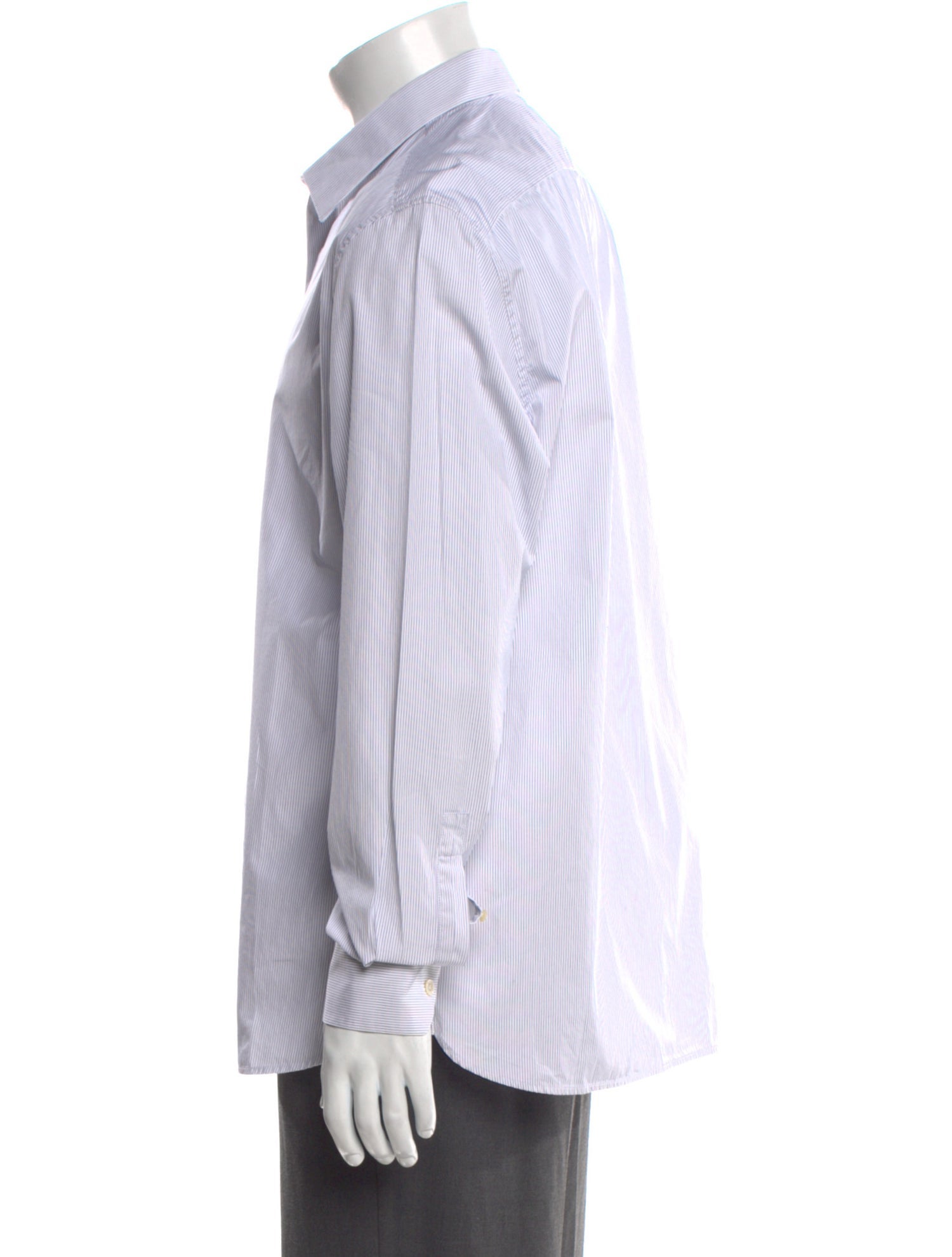 Saint Laurent 2023-2024 Striped Dress Shirt