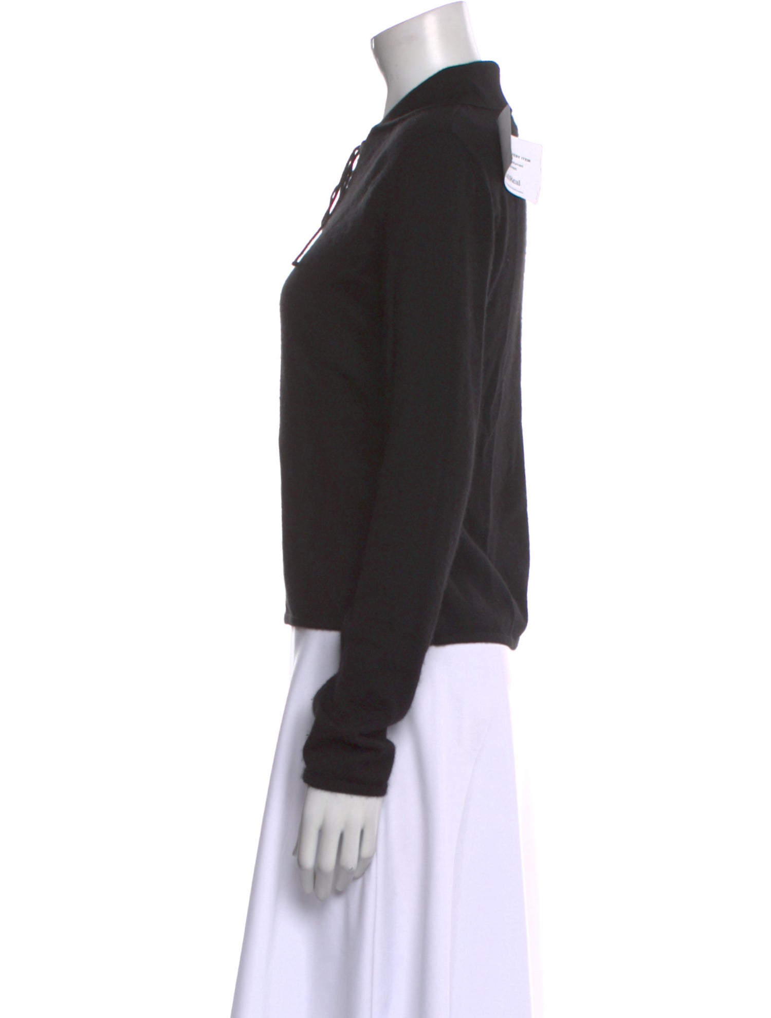 Saint Laurent Cashmere V-Neck Top