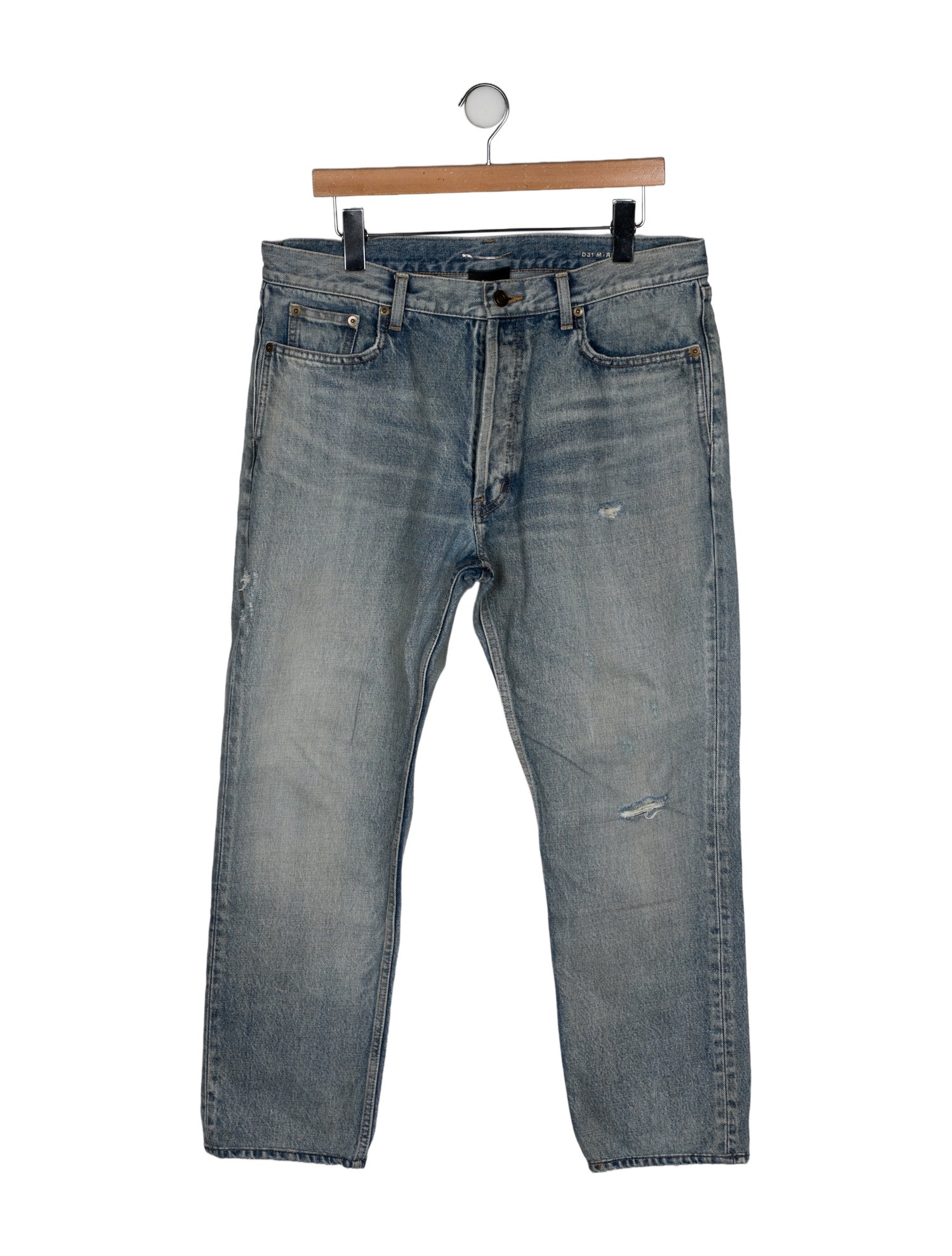 Saint Laurent 2022-2023 Straight-Leg Jeans