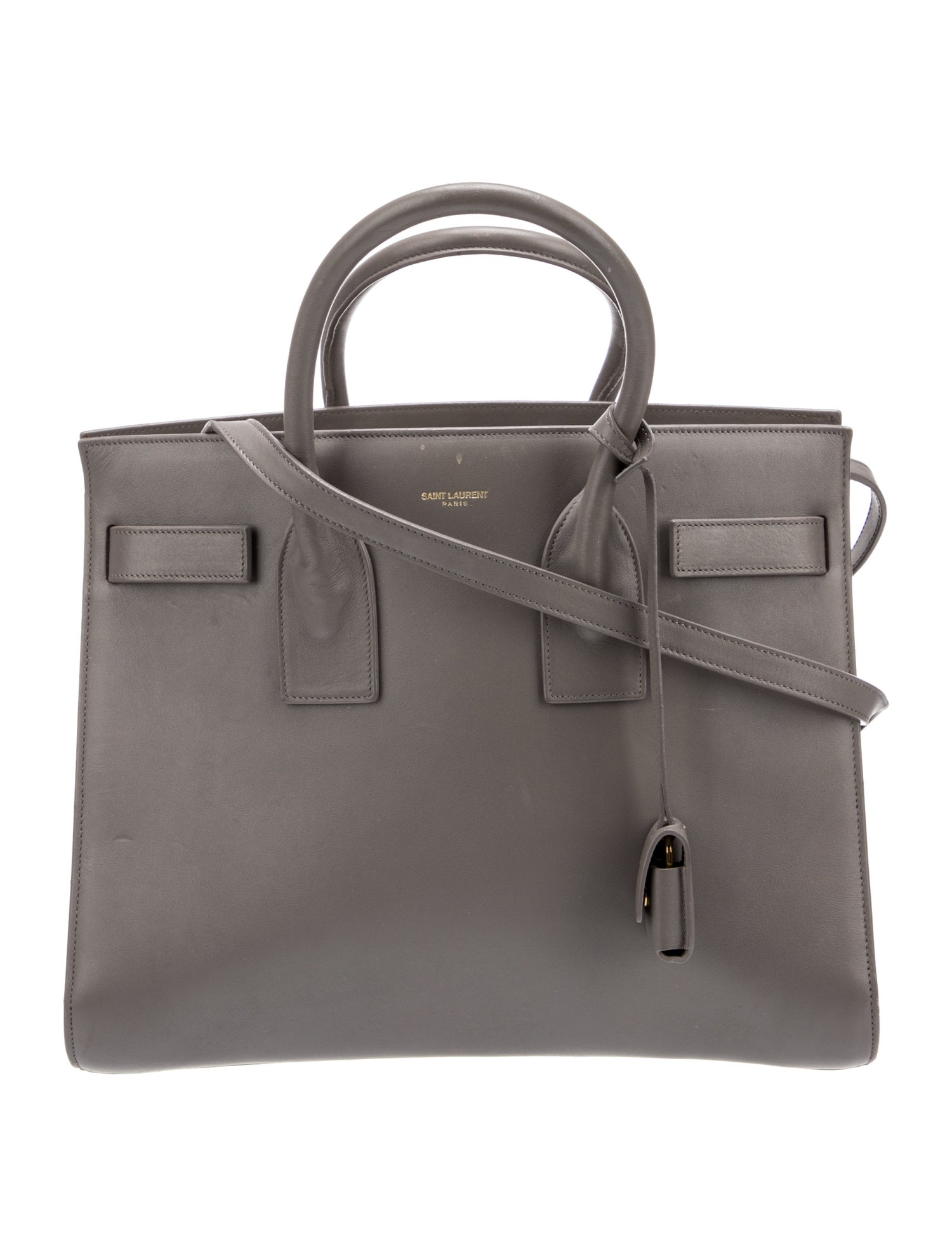 Saint Laurent Leather Sac De Jour