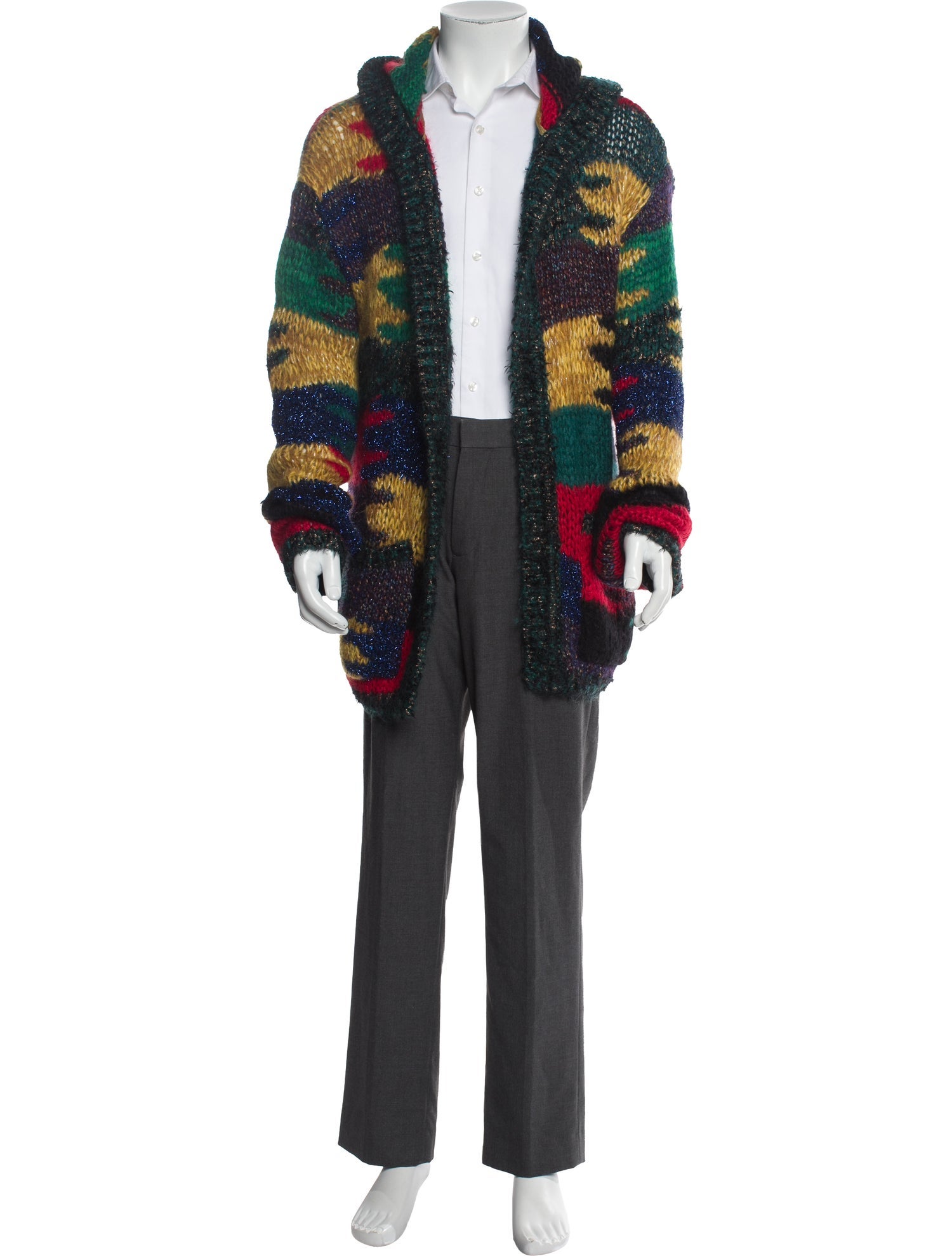 Saint Laurent 2018 Floral Print Cardigan