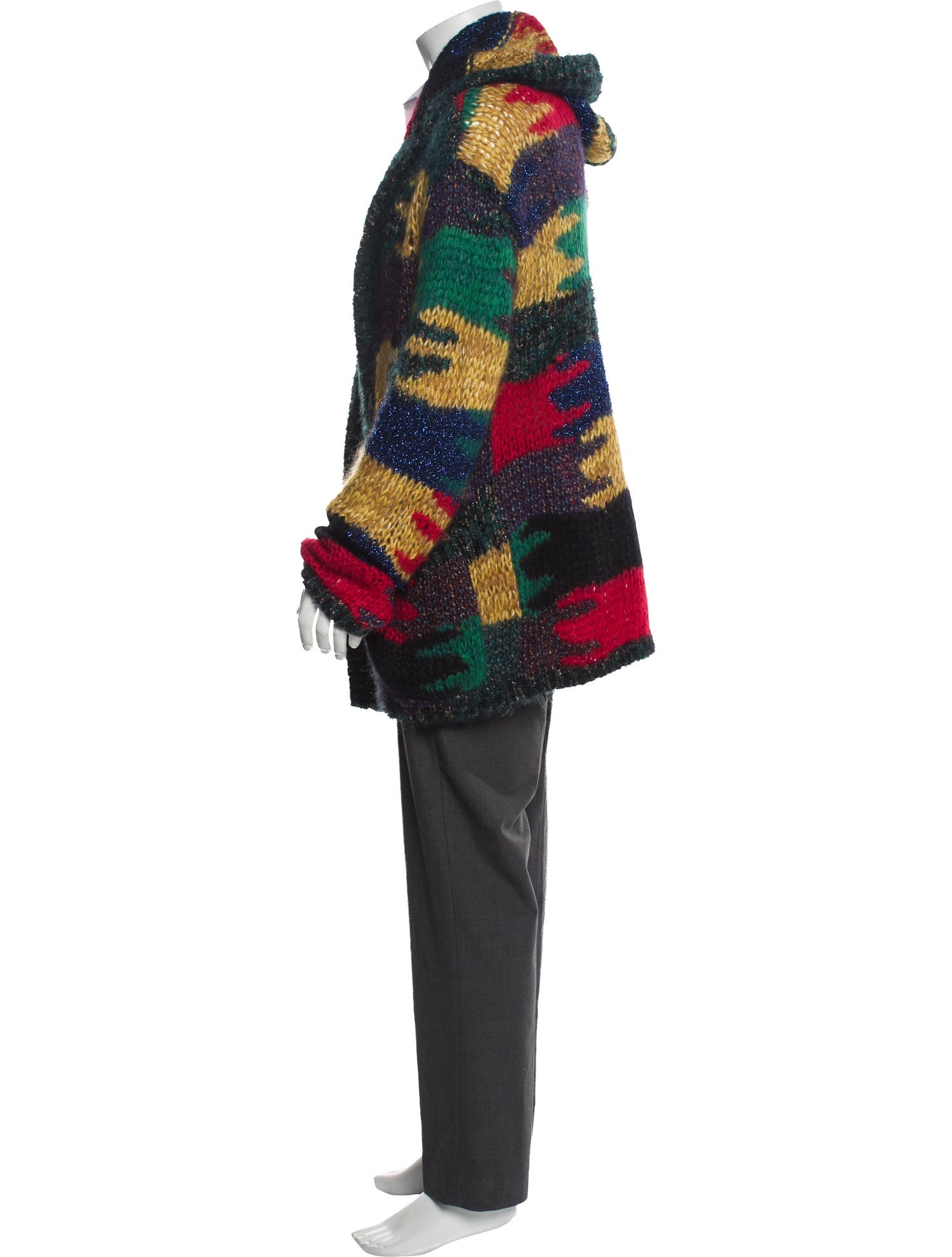 Saint Laurent 2018 Floral Print Cardigan