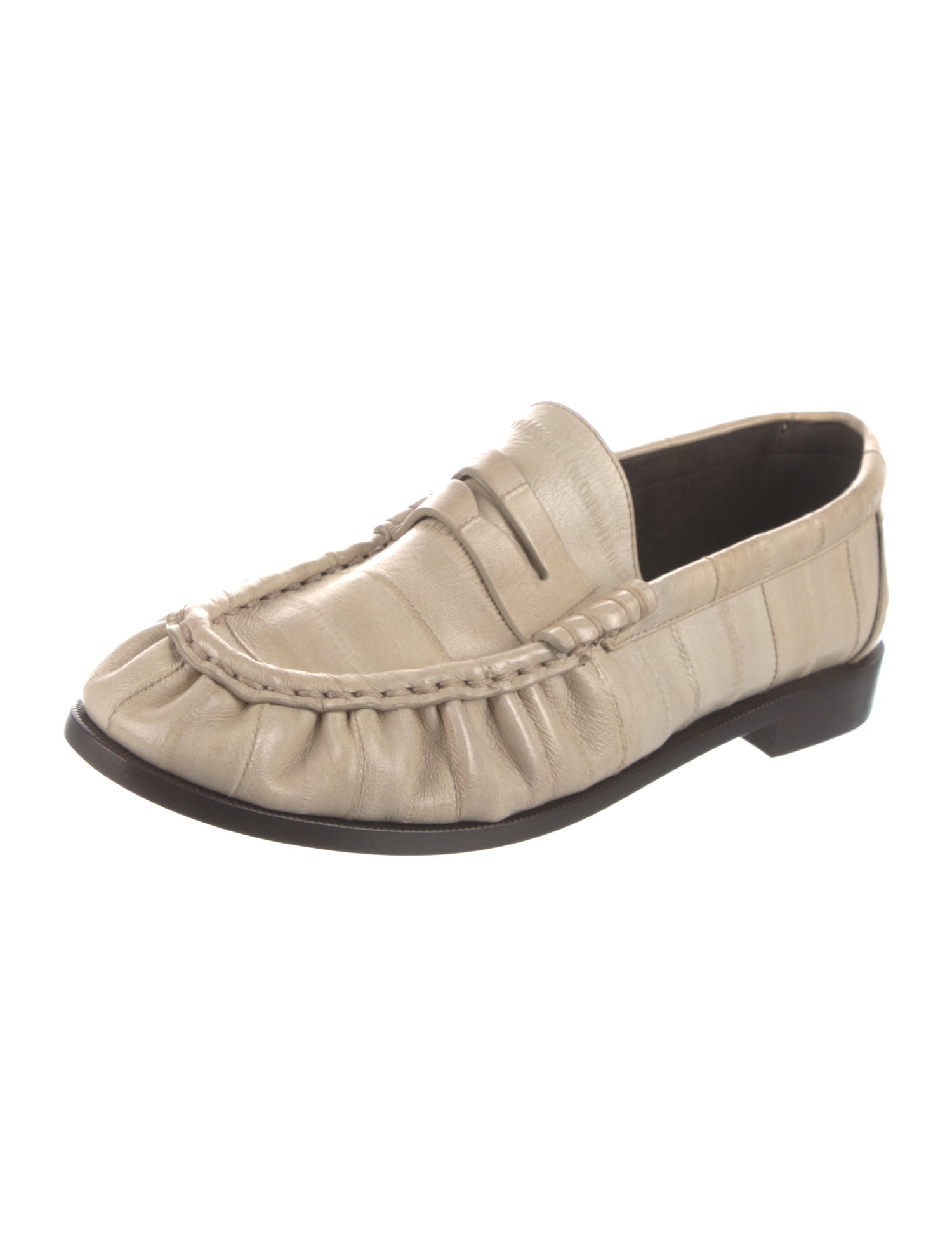 Saint Laurent Leather Loafers