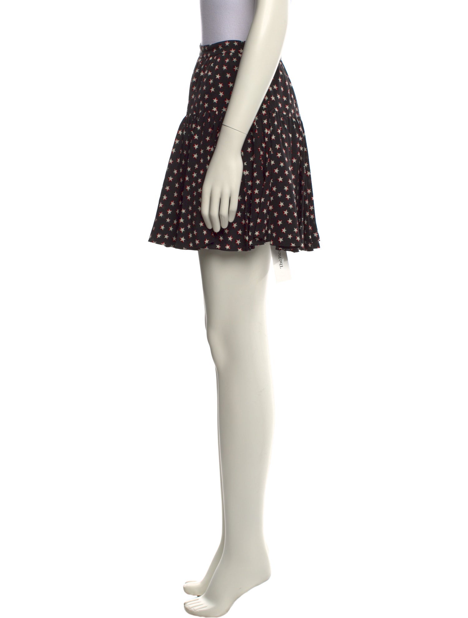 Saint Laurent Silk Mini Skirt w/ Tags