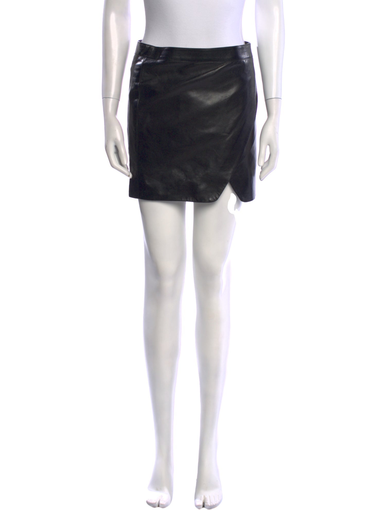 Saint Laurent Virgin Wool Mini Skirt