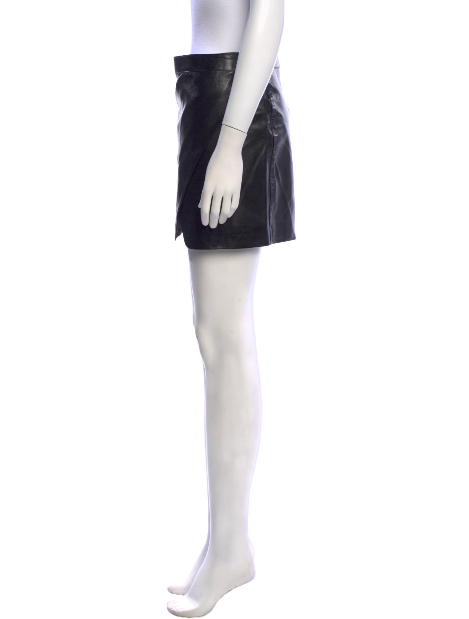 Saint Laurent Virgin Wool Mini Skirt