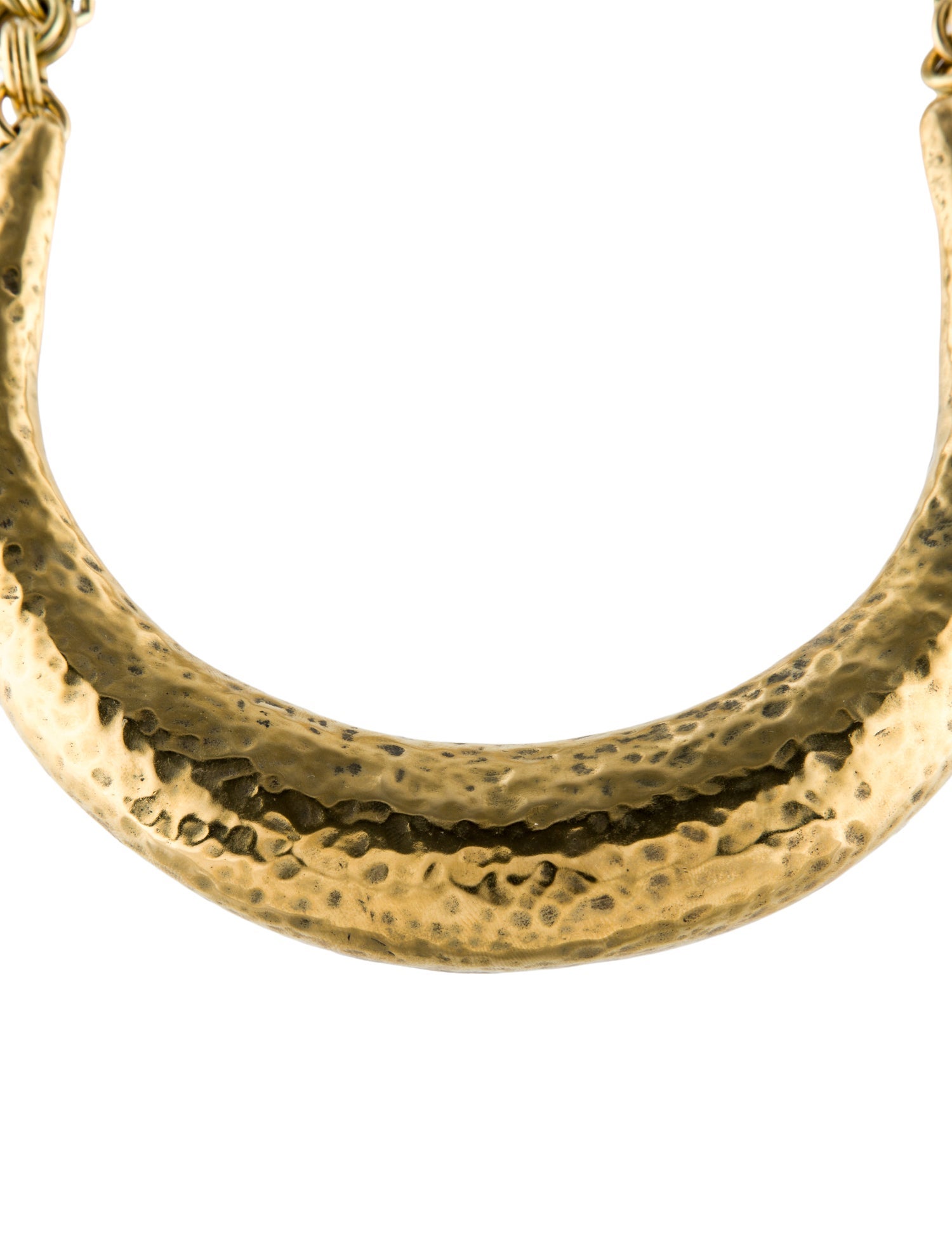 Saint Laurent Moon Choker Necklace