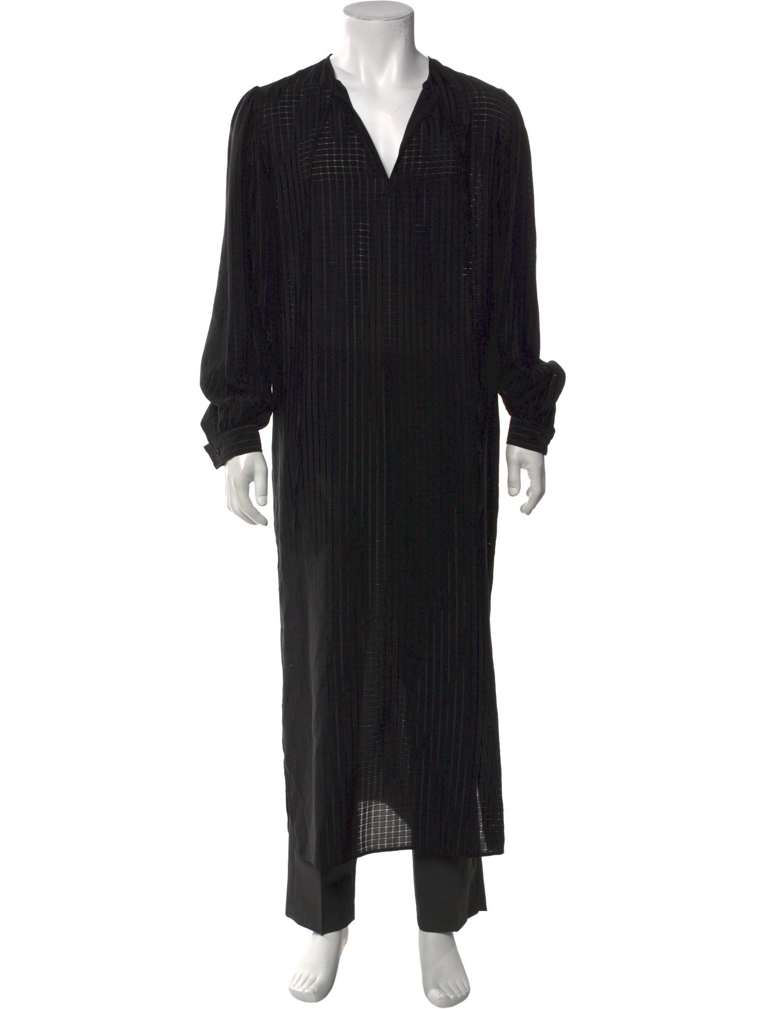 Saint Laurent Silk Long Dress w/ Tags