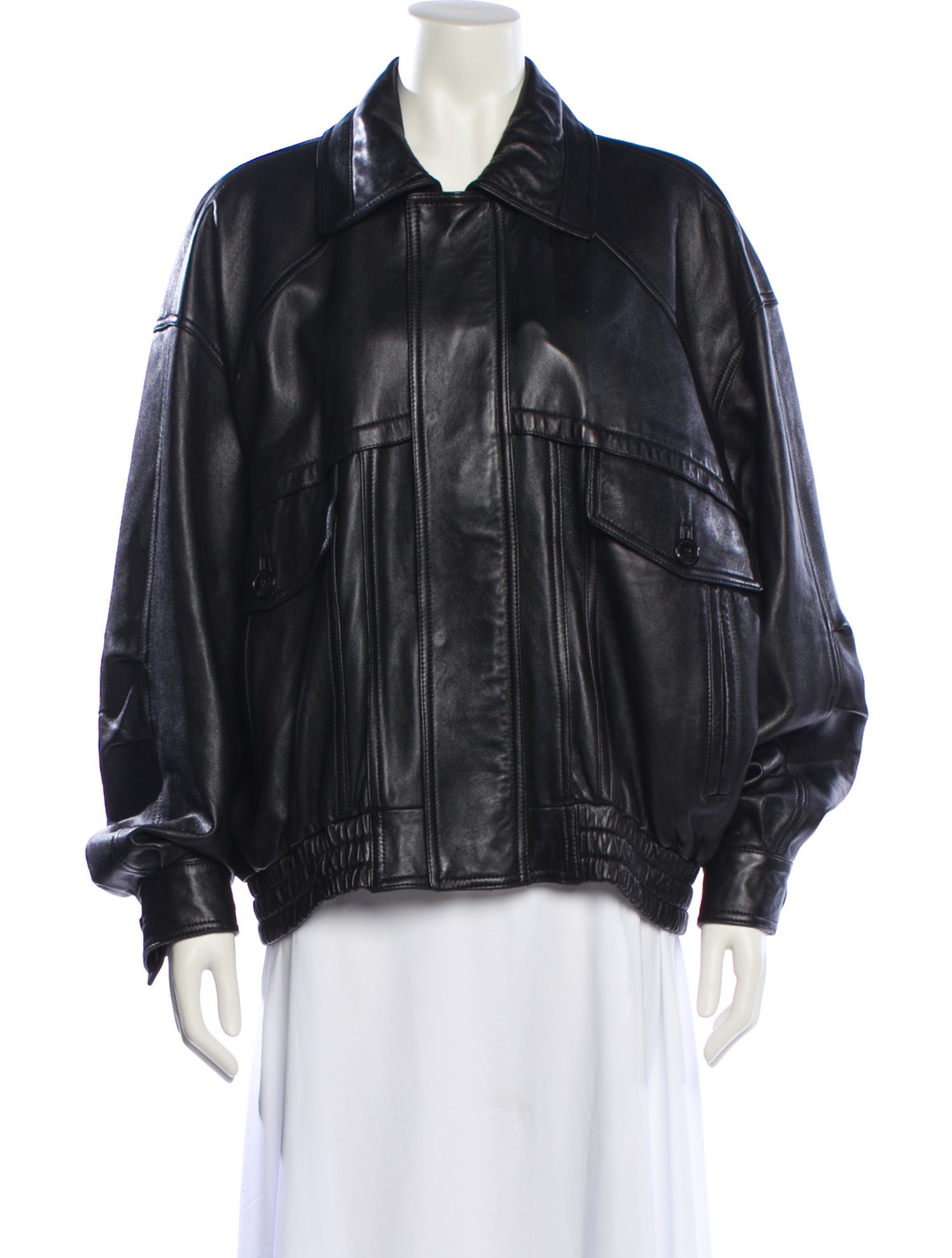 Saint Laurent 2024 Leather Jacket