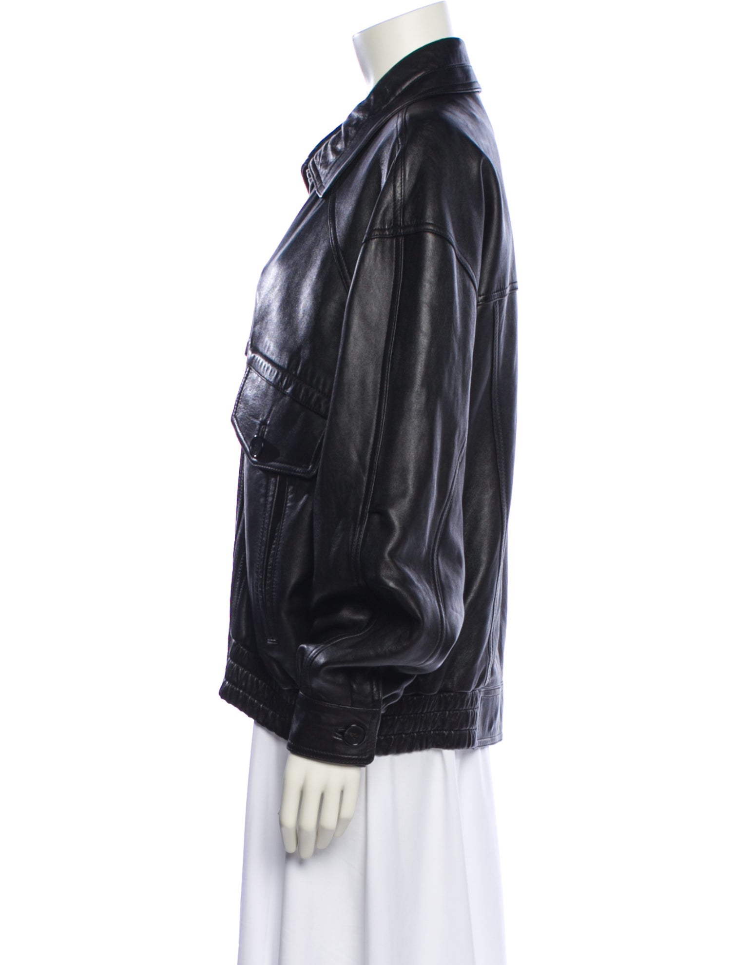 Saint Laurent 2024 Leather Jacket