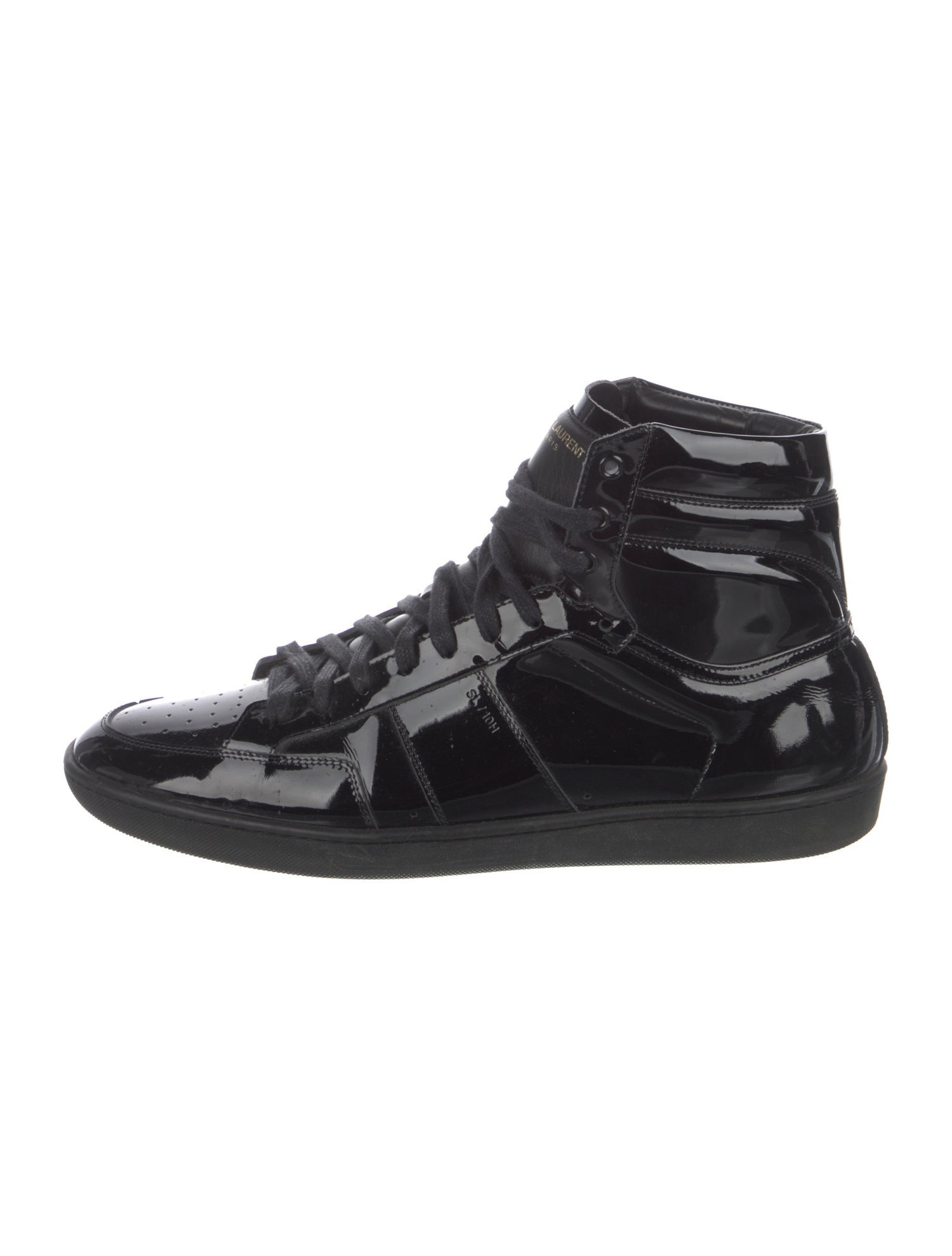Saint Laurent Patent Leather Sneakers