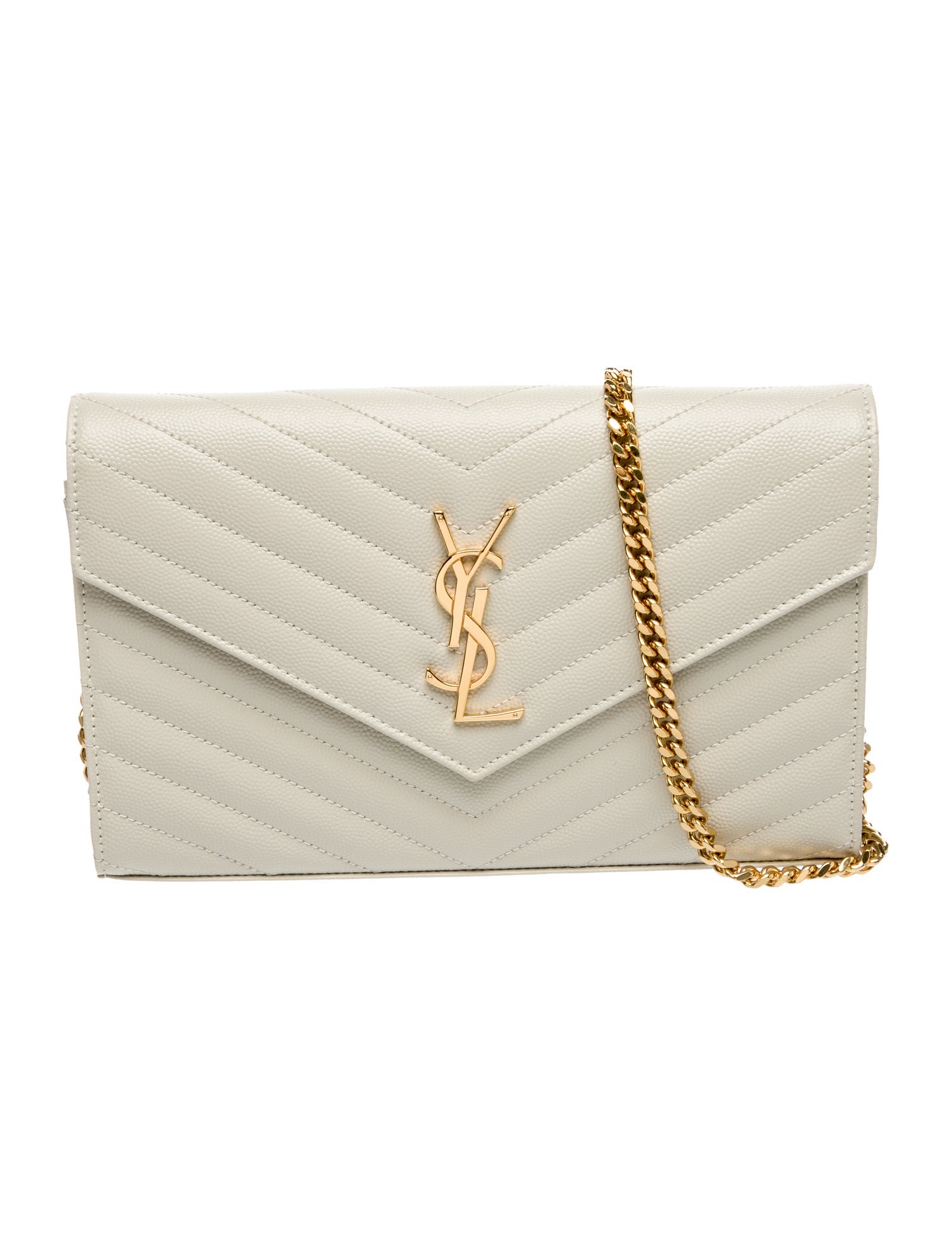 Saint Laurent Leather Cassandre