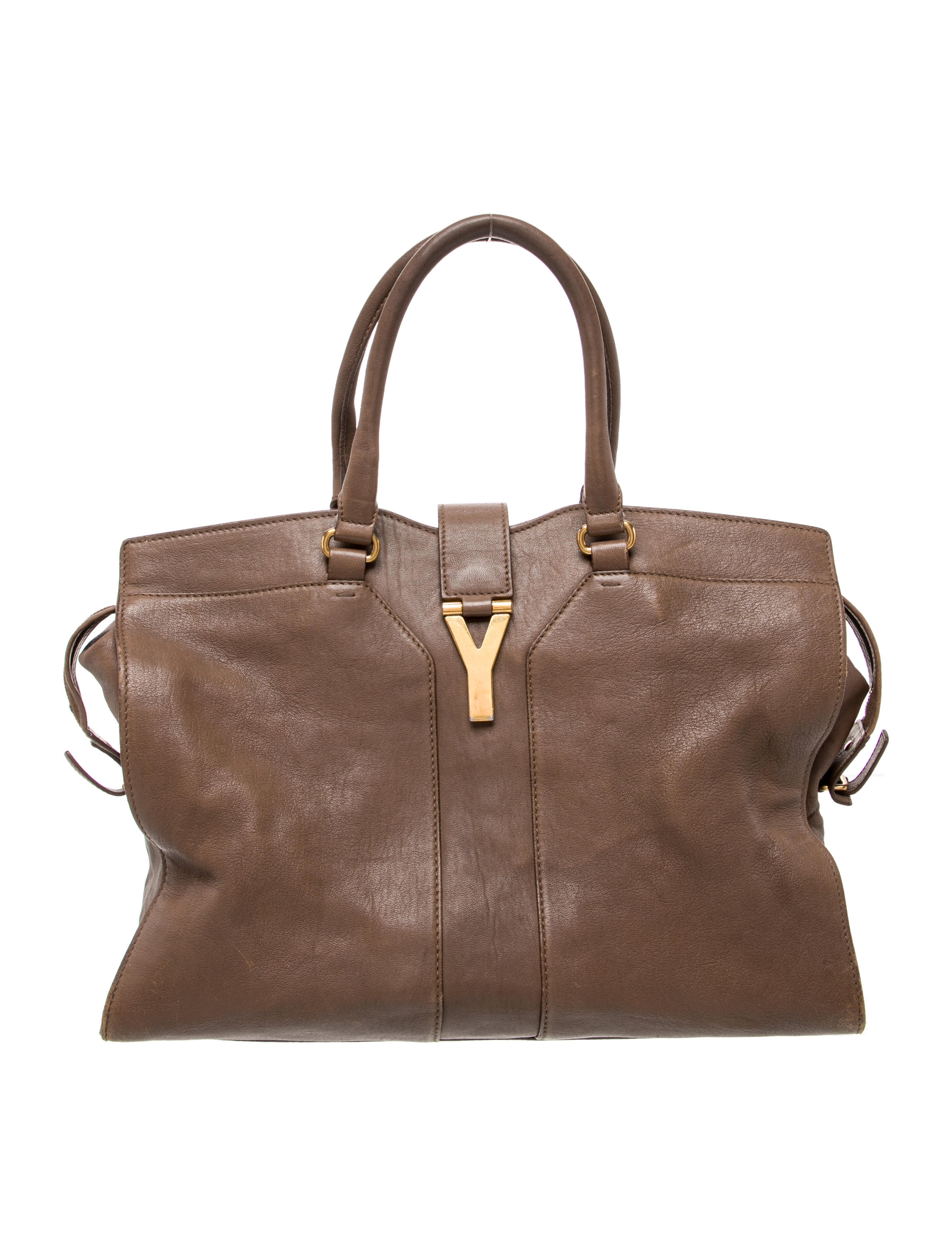 Yves Saint Laurent Leather Saint Laurent Y Cabas